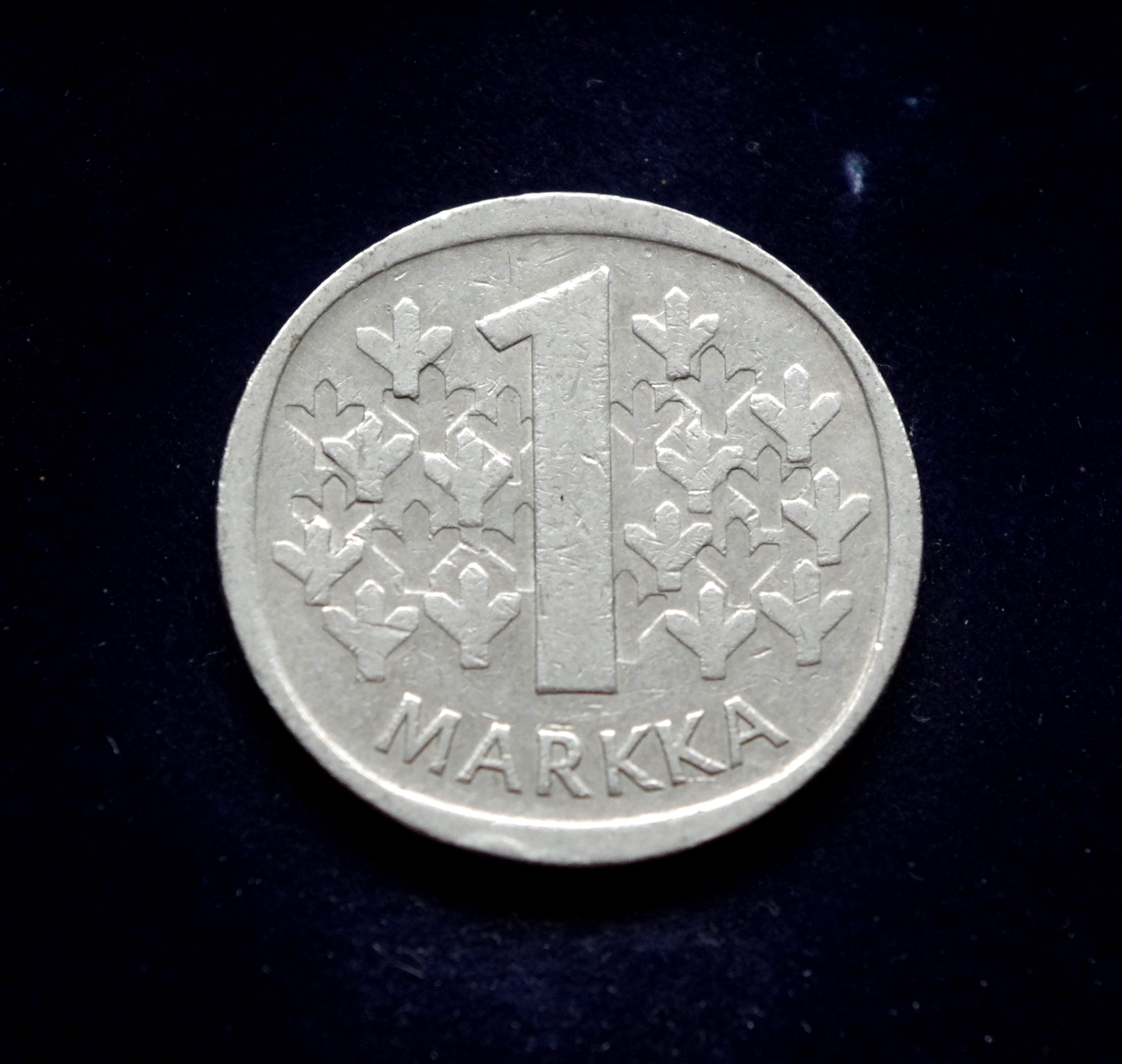 moneta, 1 markė, Suomija