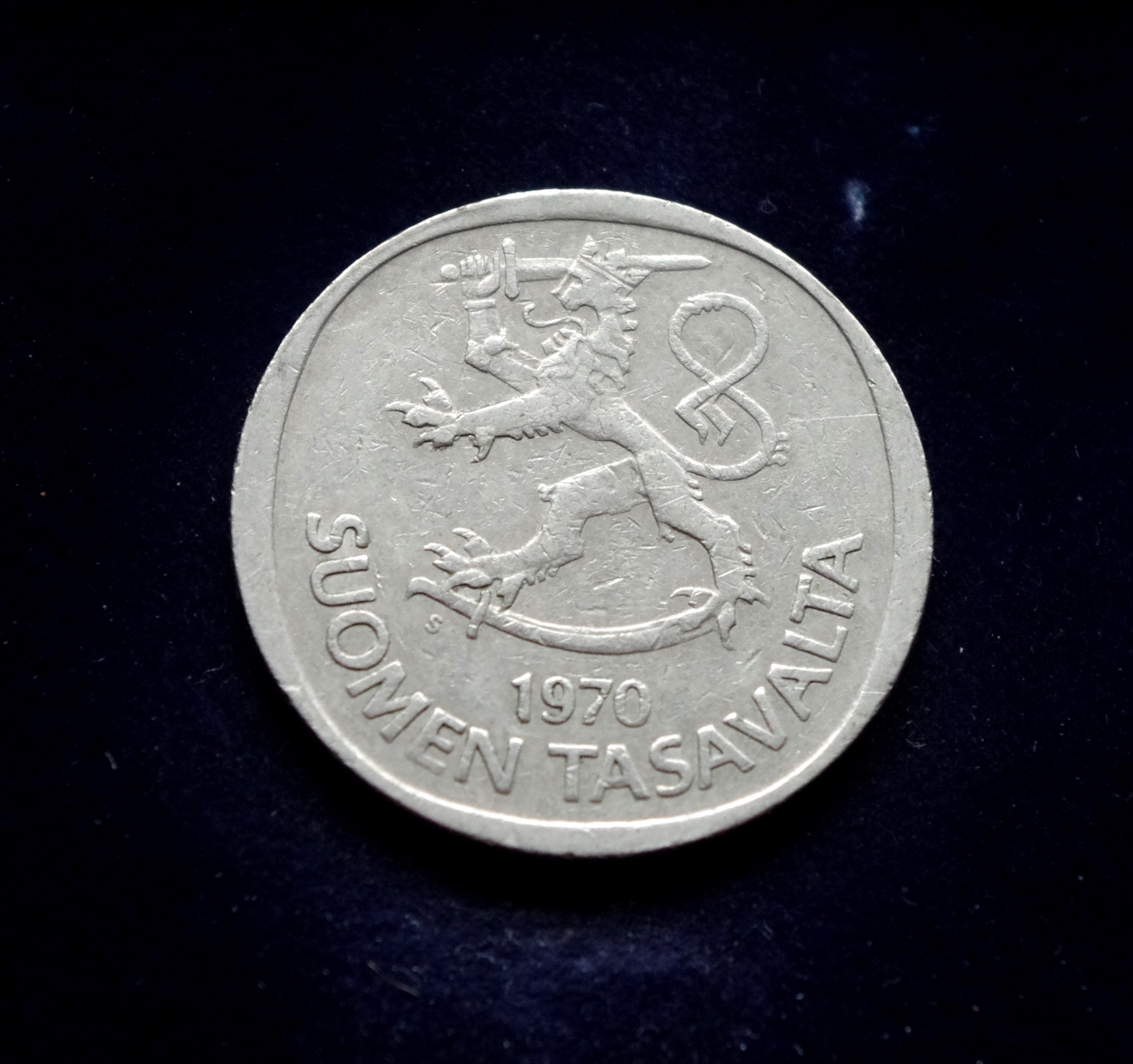 moneta, 1 markė, Suomija