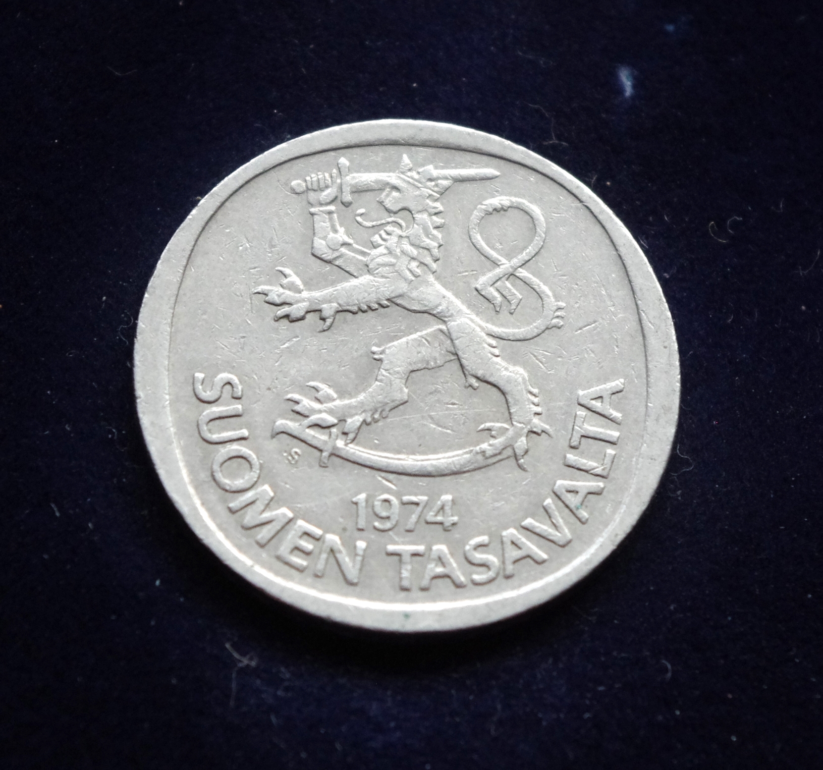 moneta, 1 markė, Suomija