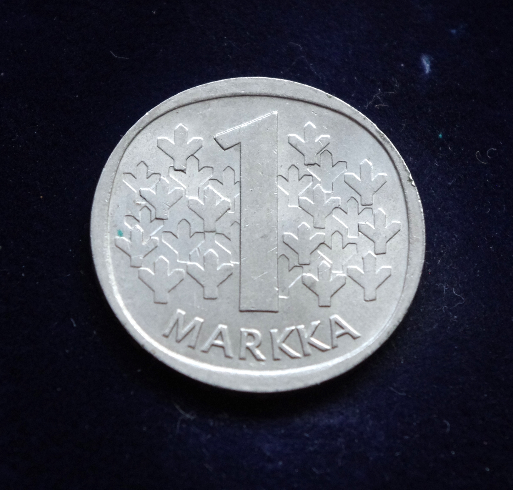 moneta, 1 markė, Suomija