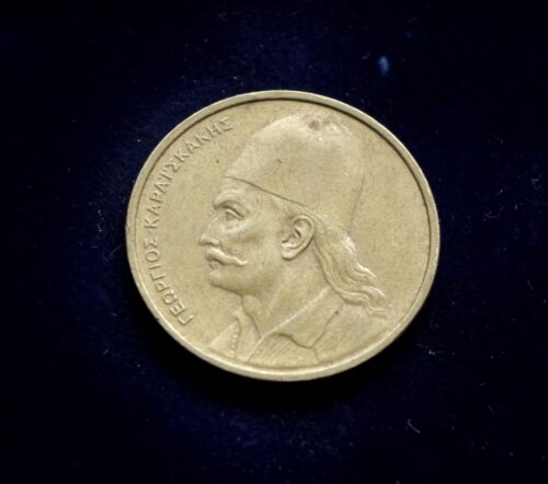 moneta, 2 drachmos, Graikija