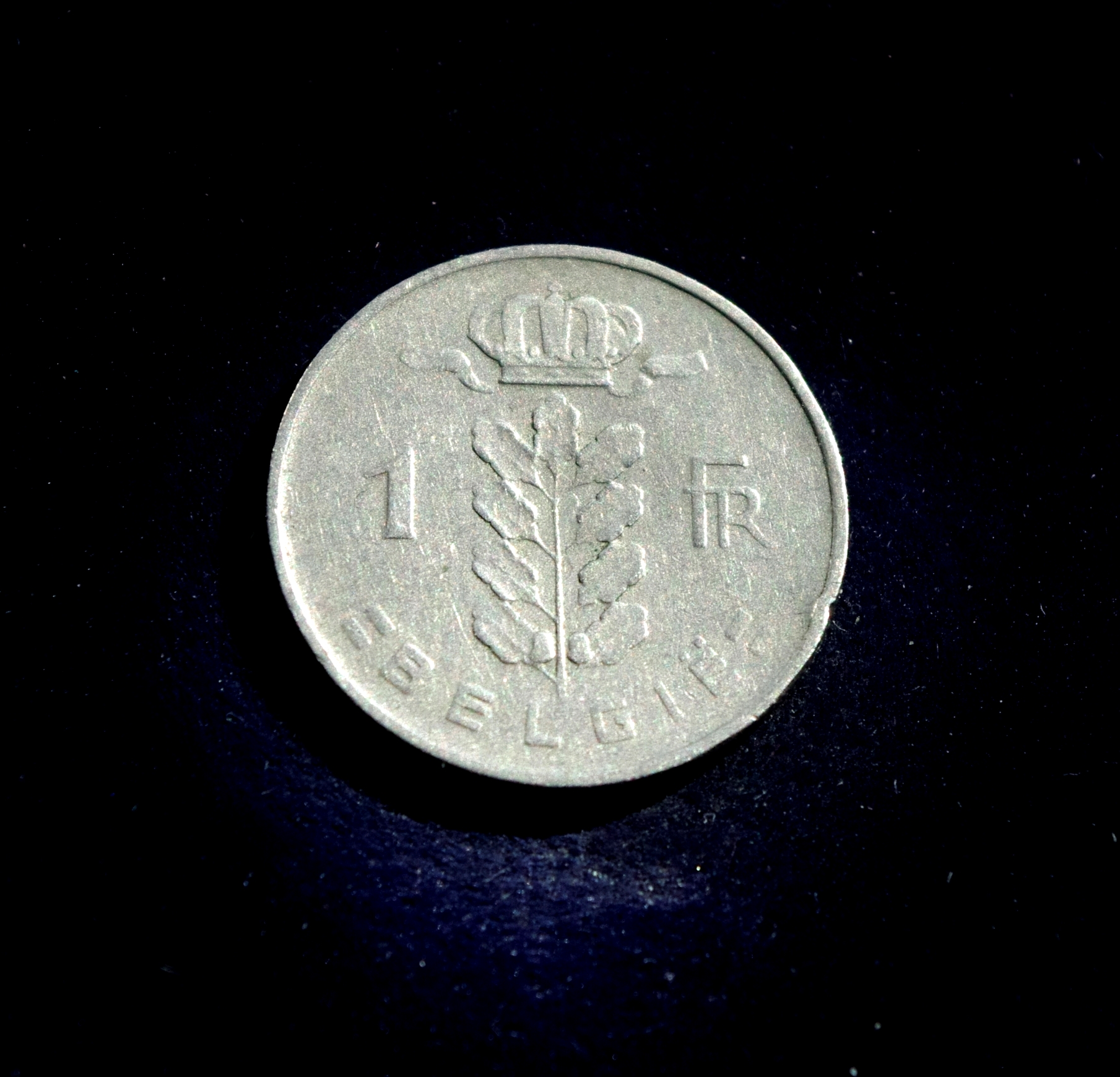 Moneta, 1 frankas, Belgija