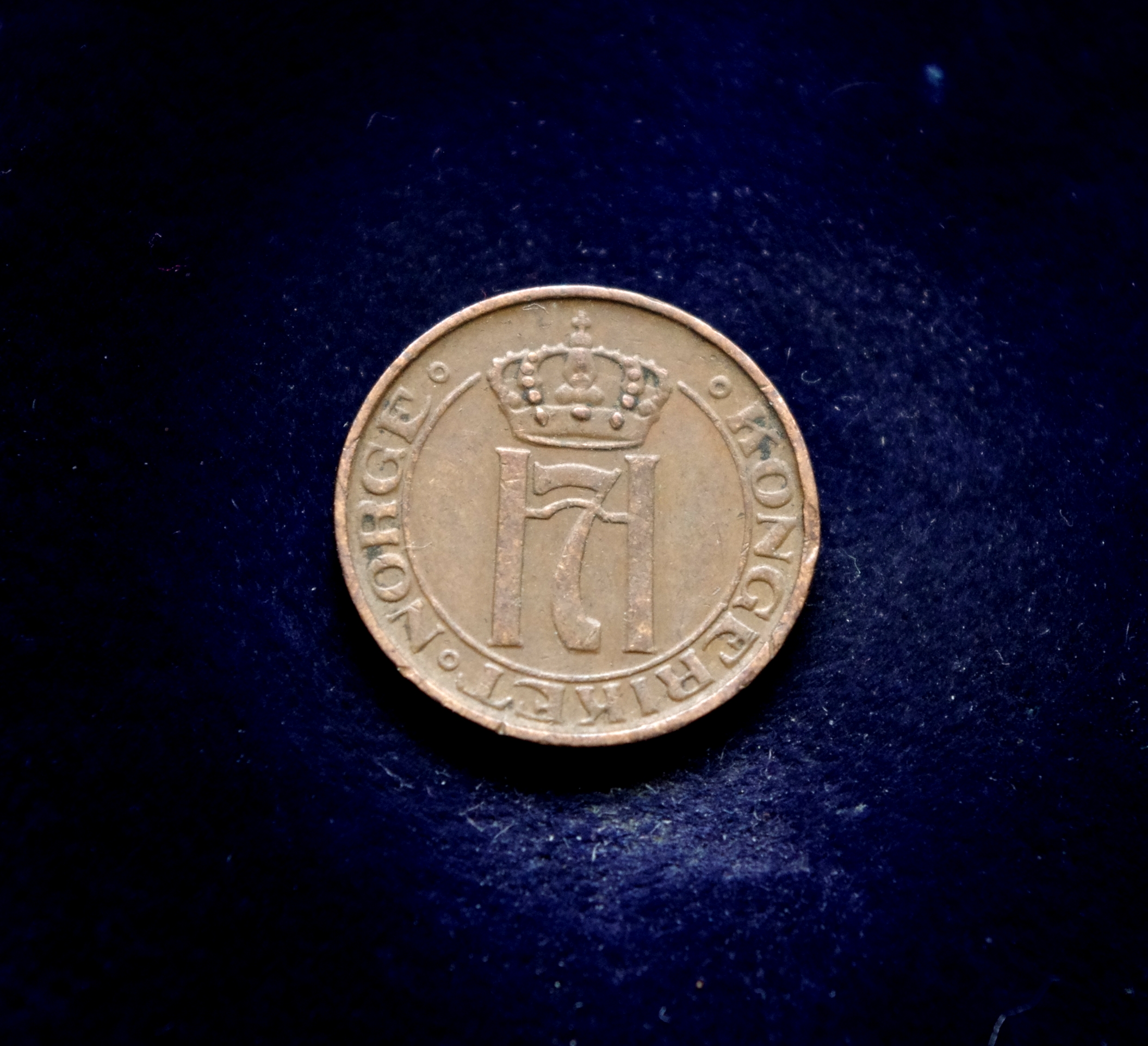 moneta, 1 erė, Norvegija
