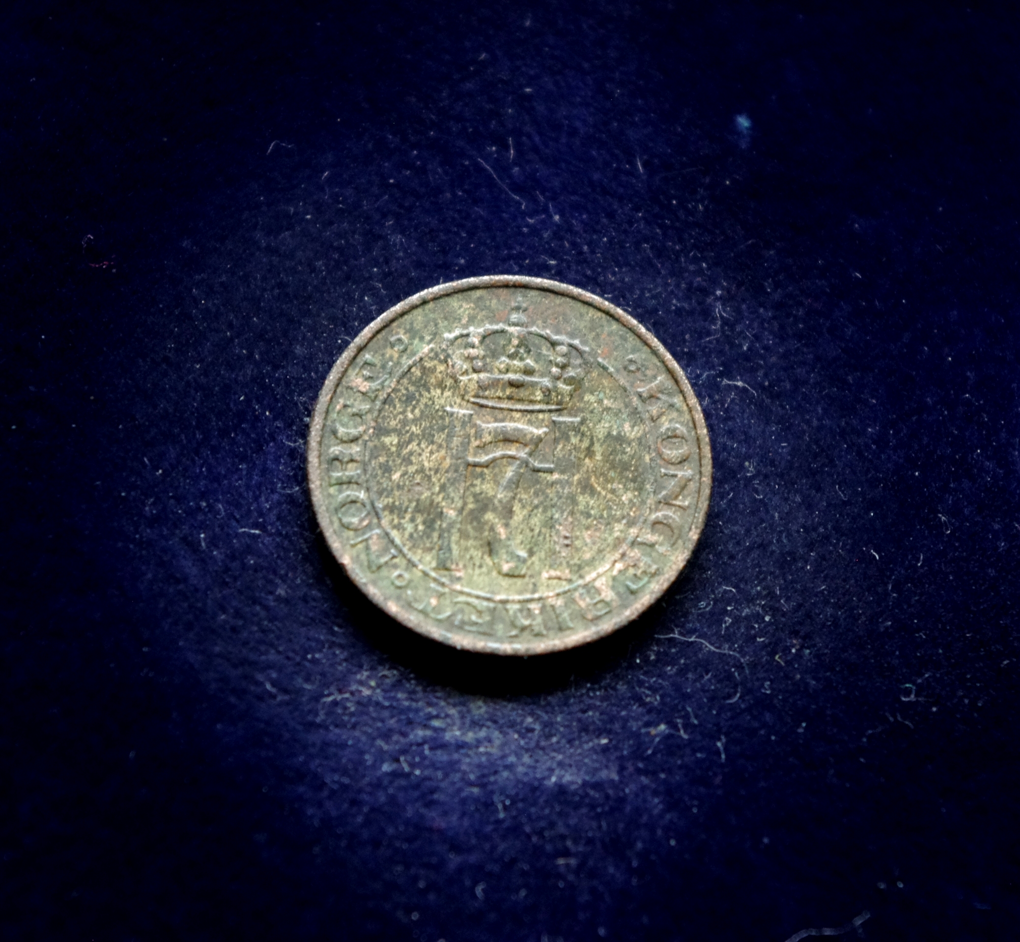 moneta, 1 erė, Norvegija