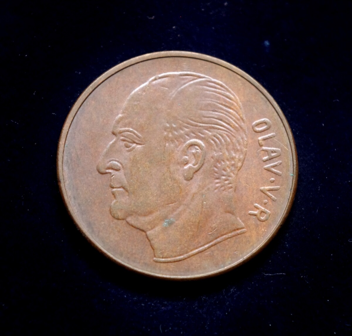 moneta, 5 erės, Norvegija, briedis