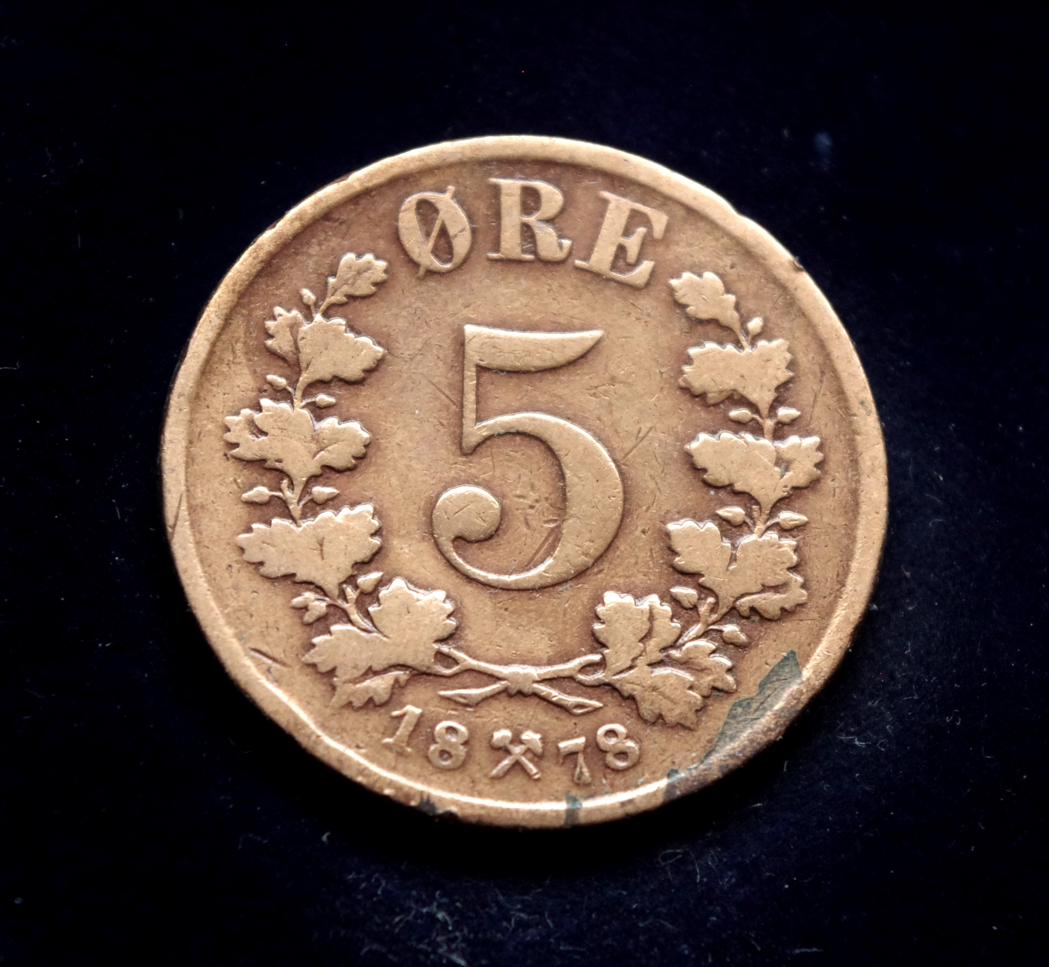 moneta, 5 erės, Norvegija