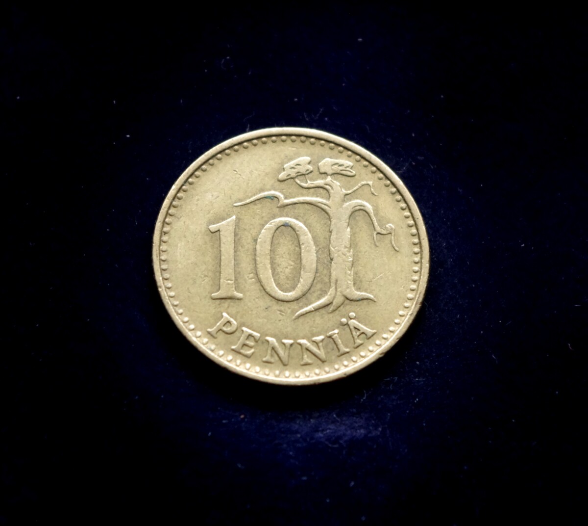 moneta, 10 pensų, Suomija