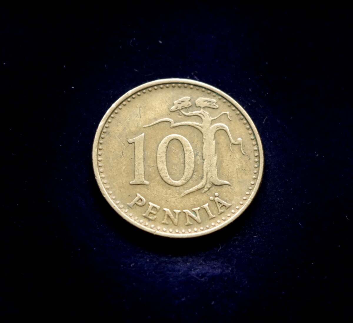 moneta, 10 pensų, Suomija