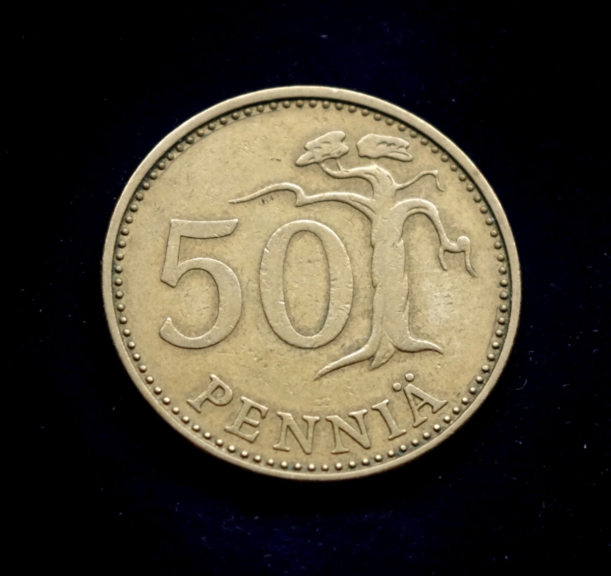 moneta, 50 pensų, Suomija