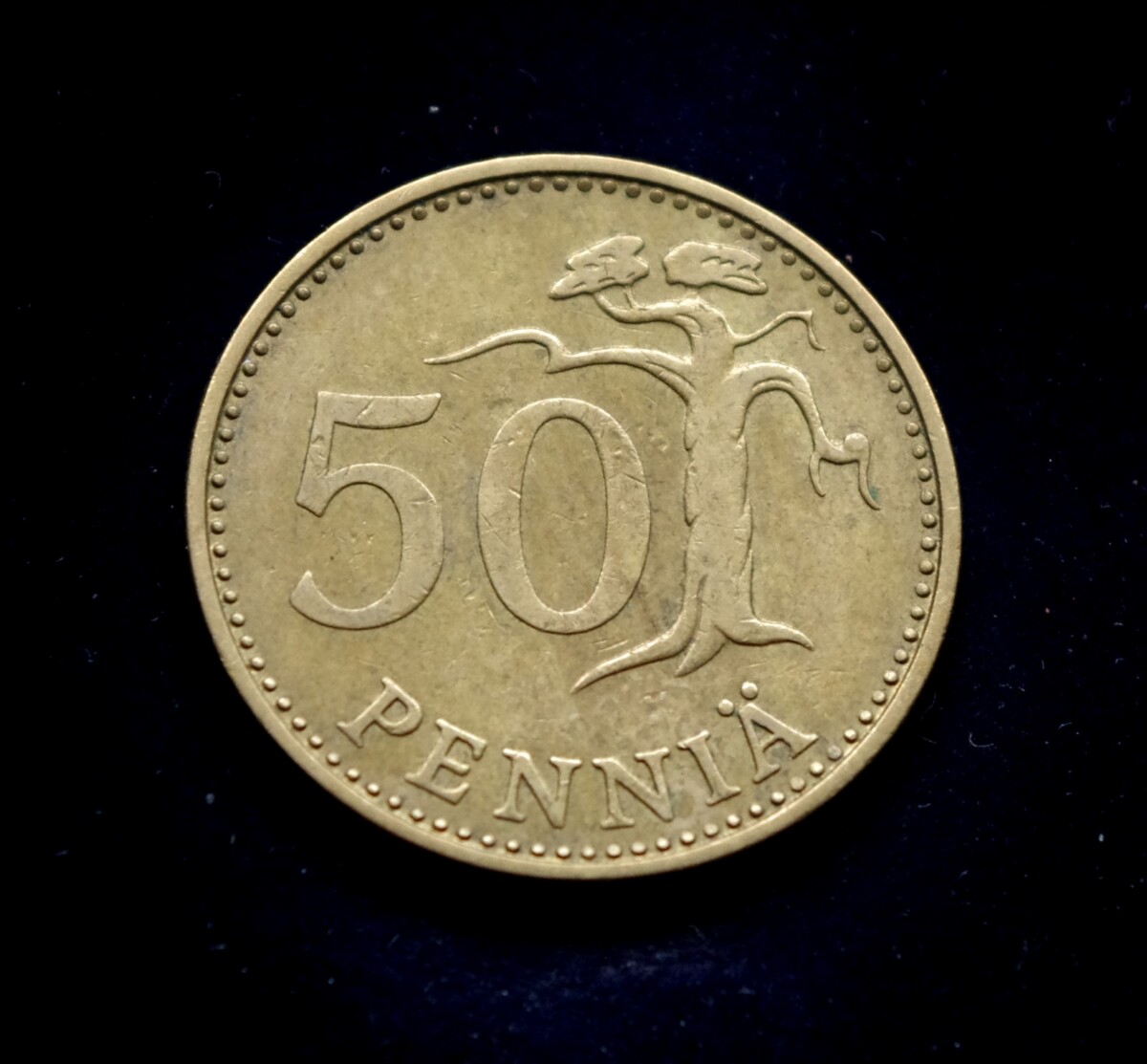 moneta, 50 pensų, Suomija