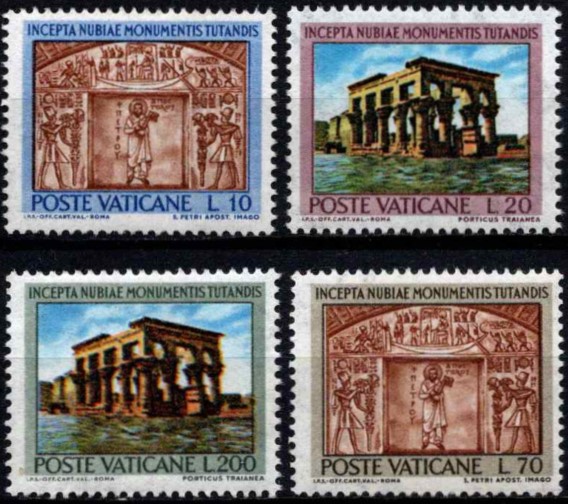 Vatikanas, pilna serija, MiNr 446-449 MNH**