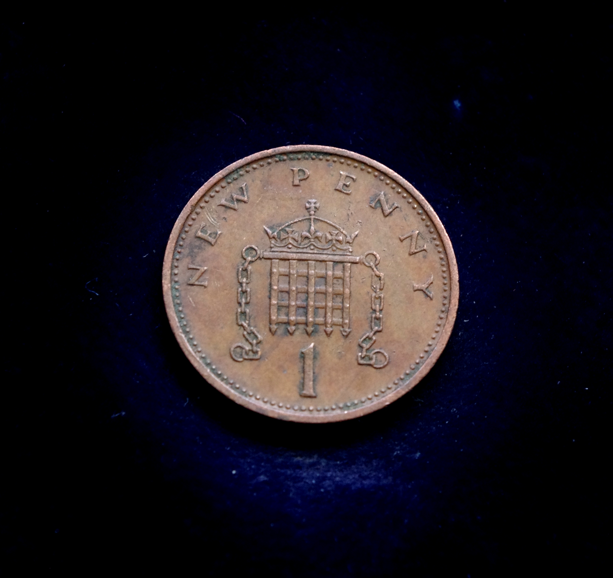 moneta, 1 naujasis pensas, Jungtinė Karalystė