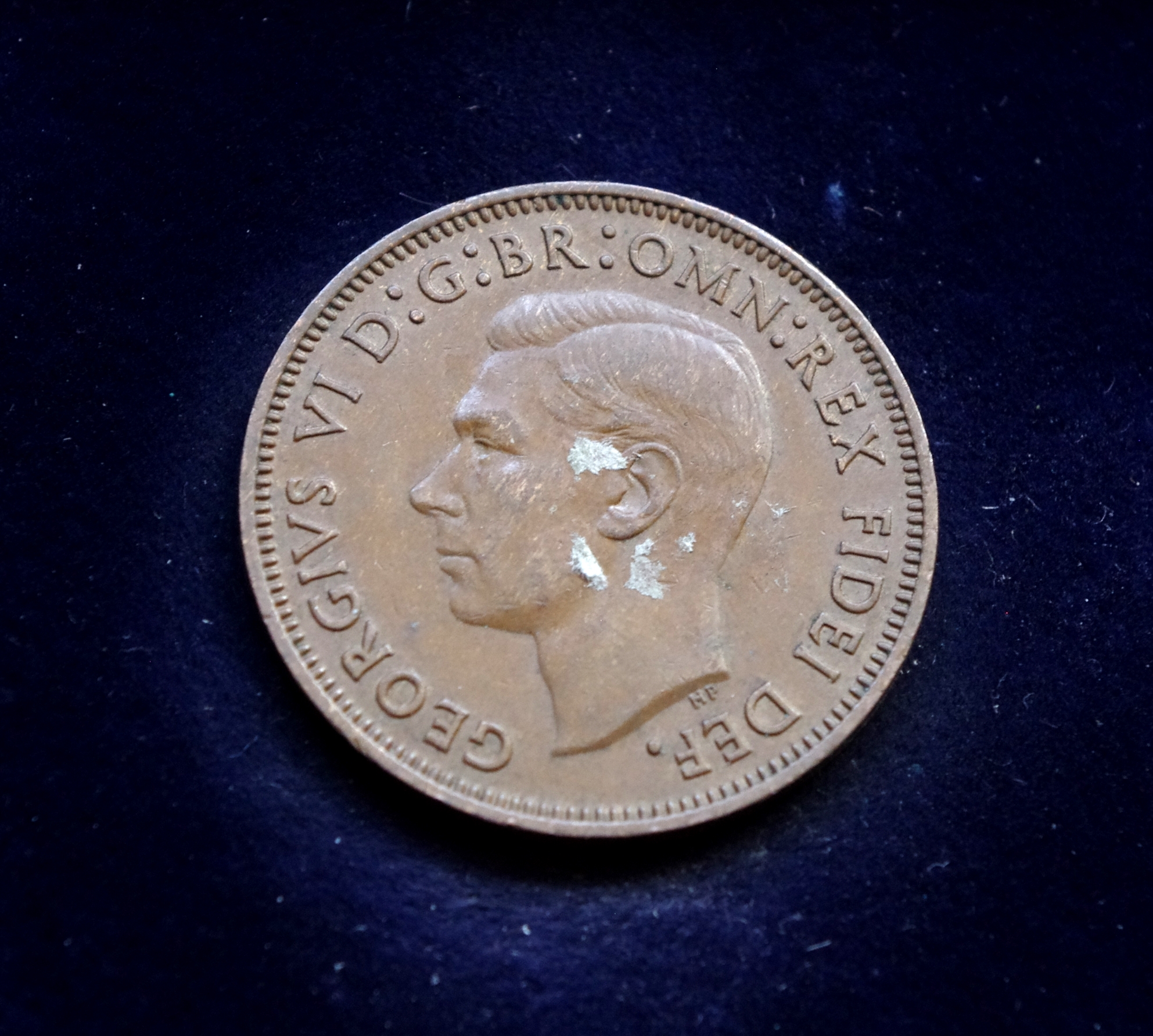 moneta, 1/2 penso, Jungtinė Karalystė