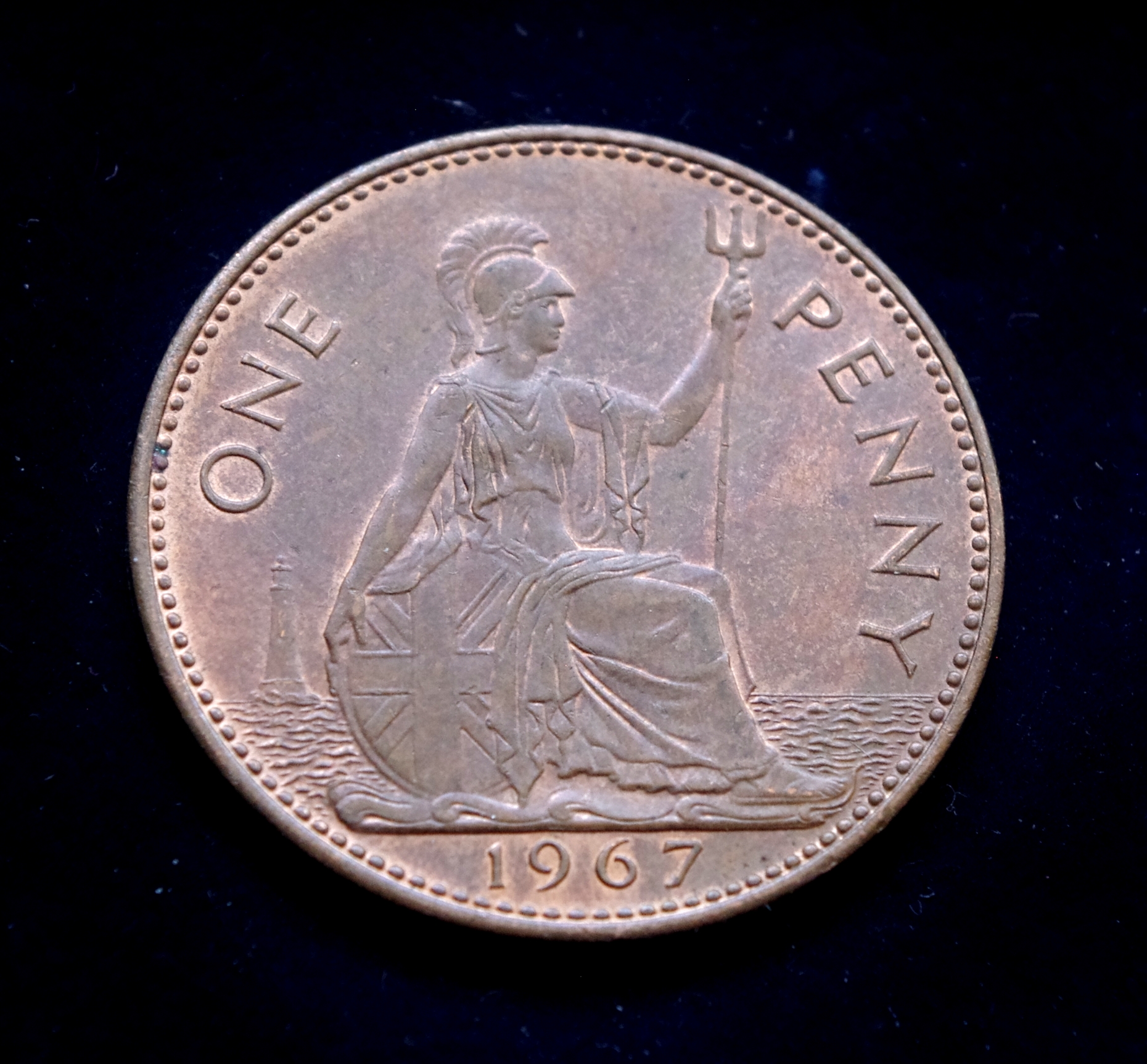 moneta, 1 pensas, Jungtinė Karalystė