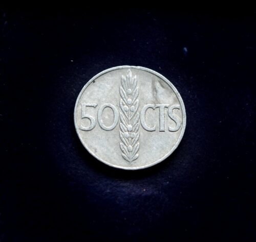 moneta, 50 sentimų, Ispanija