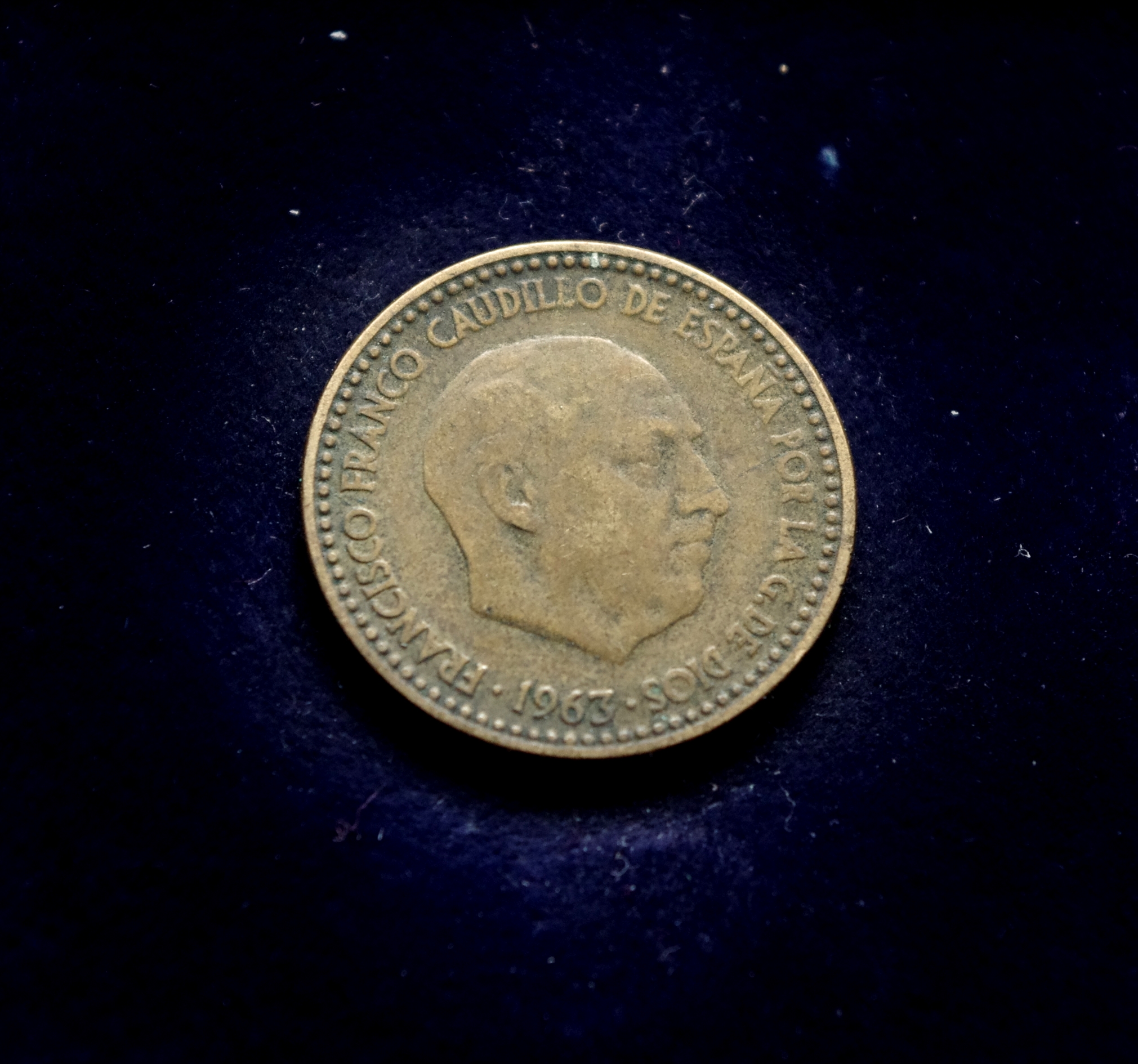 moneta, 1 peseta, Ispanija