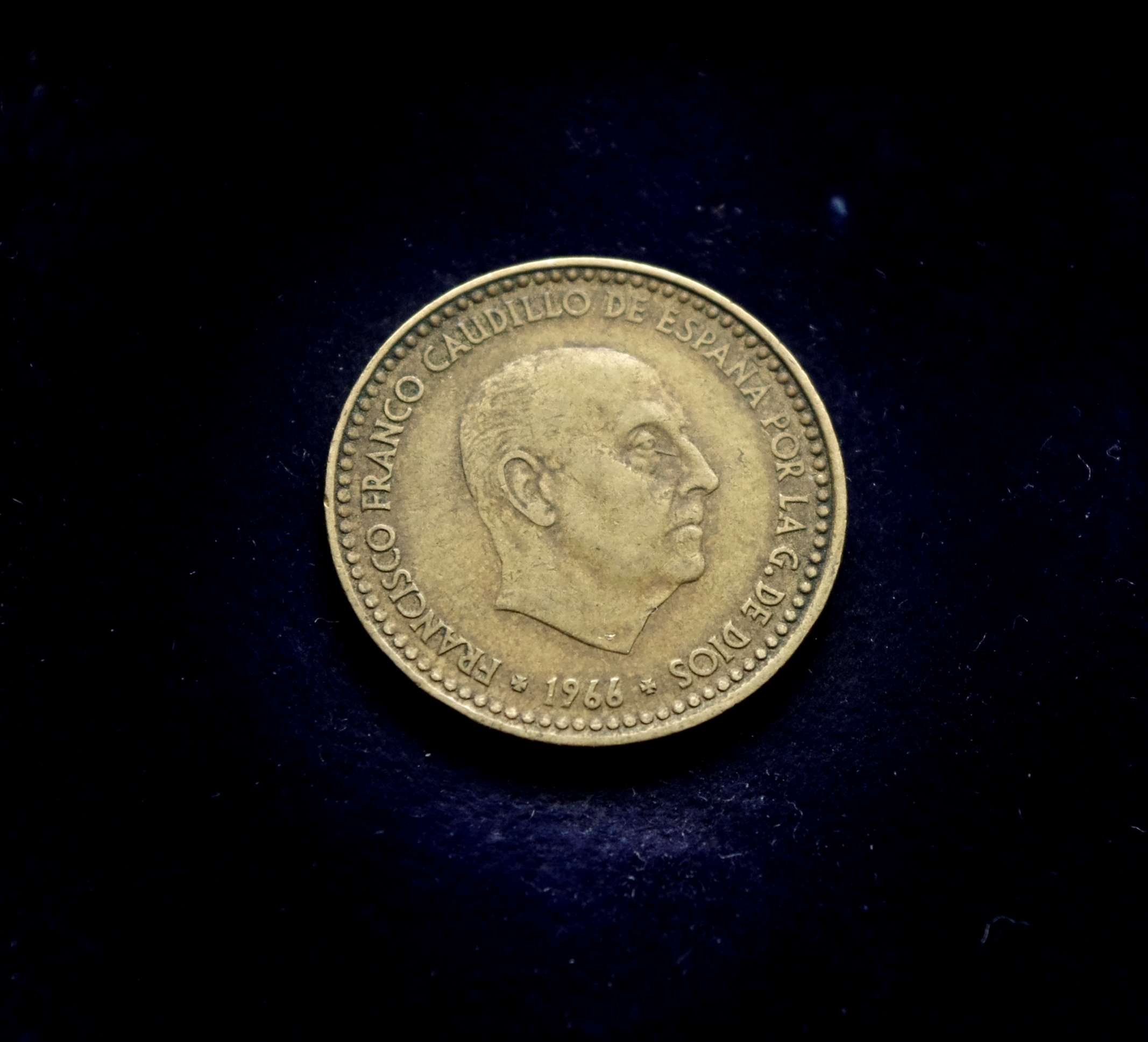 moneta, 1 peseta, Ispanija