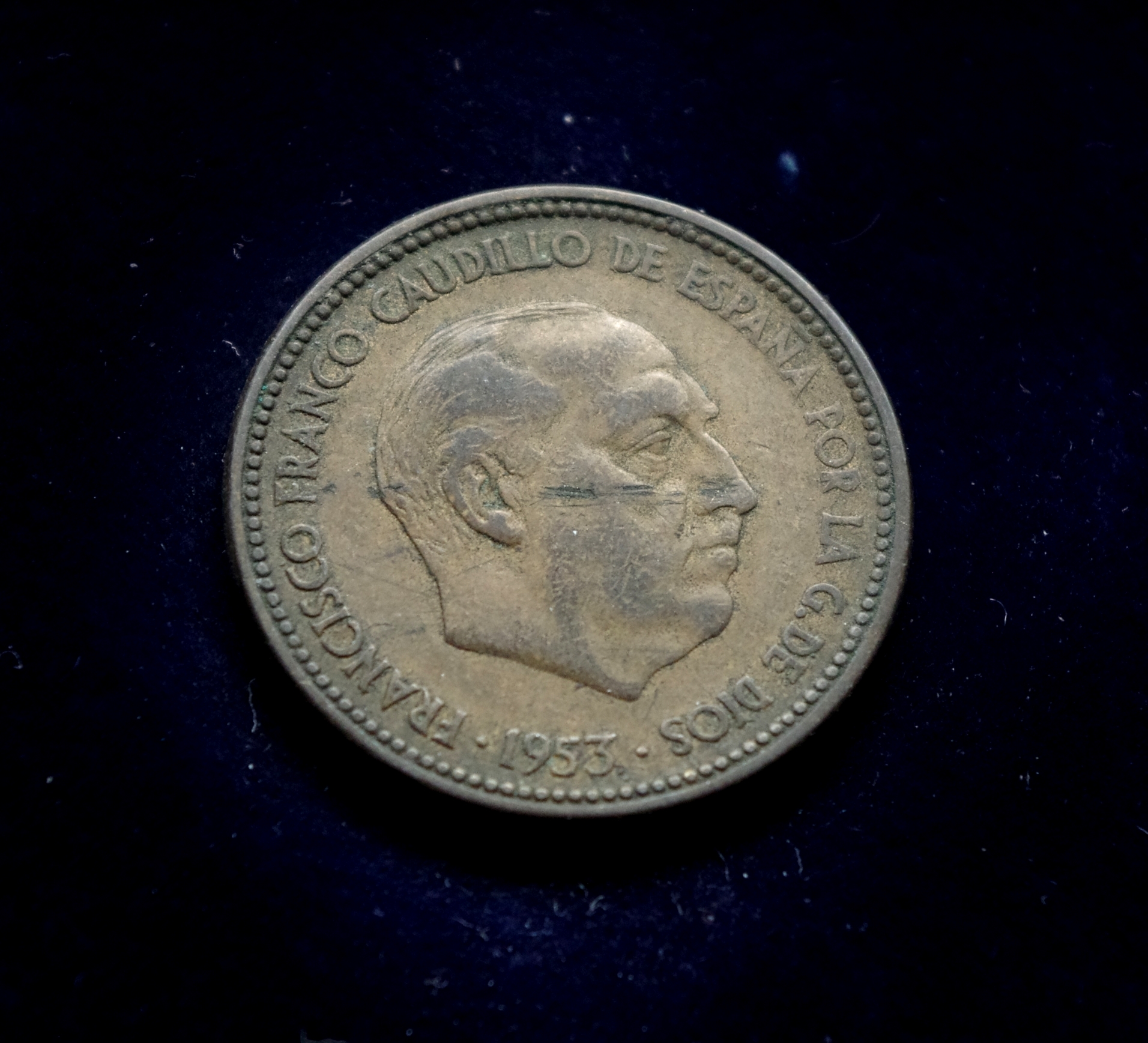 moneta, 2,5 pesetos, Ispanija