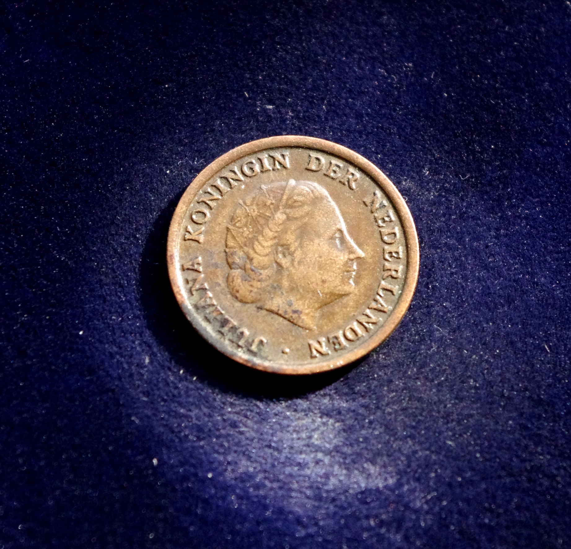 Moneta, 1 centas, Nyderlandai