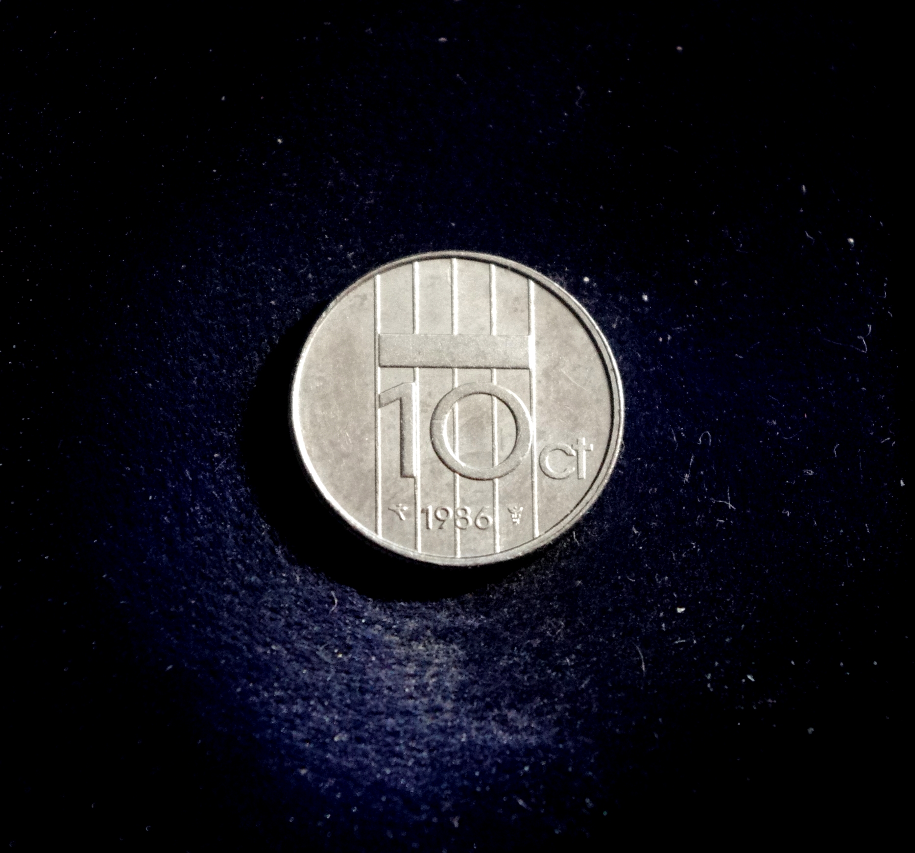 Moneta, 10 centų, Nyderlandai