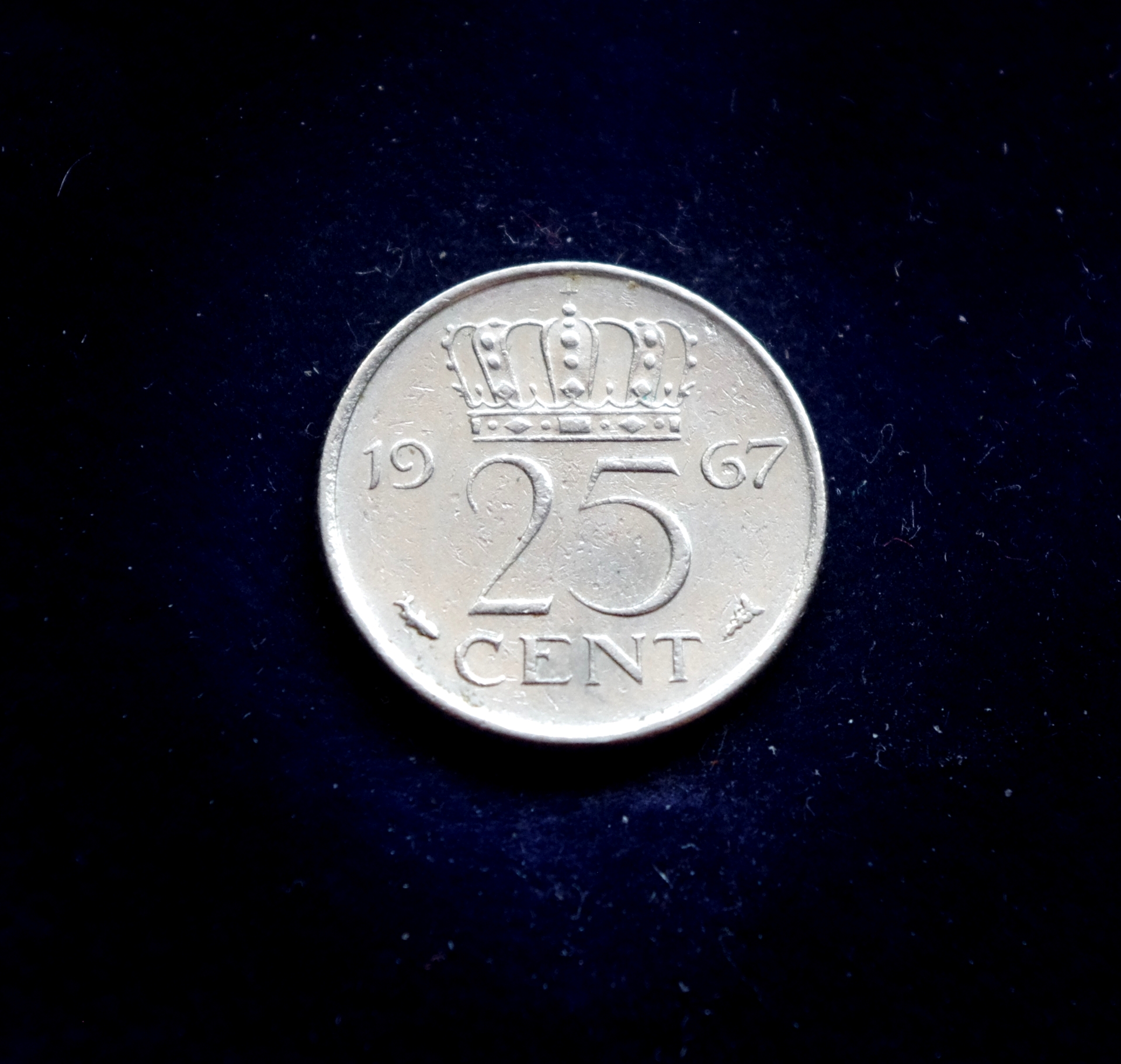 Moneta, 25 centai, Nyderlandai