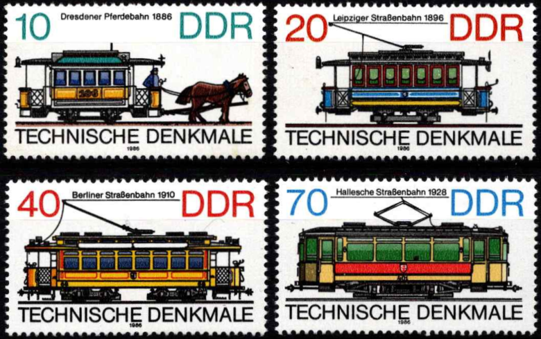 Technikos paminklai: Tramvajai