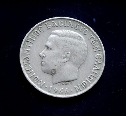 moneta, 5 drachmos, Graikija