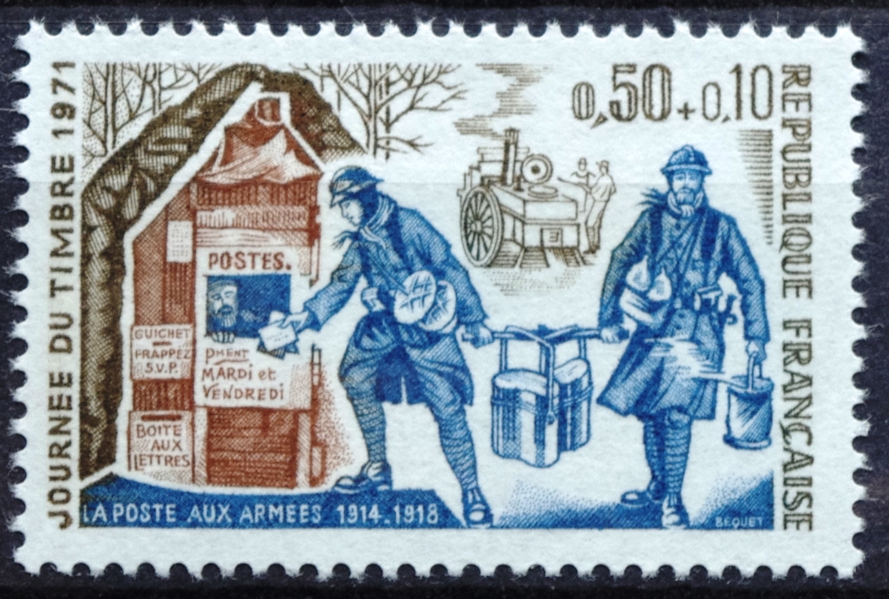 pašto ženklas, Prancūzija