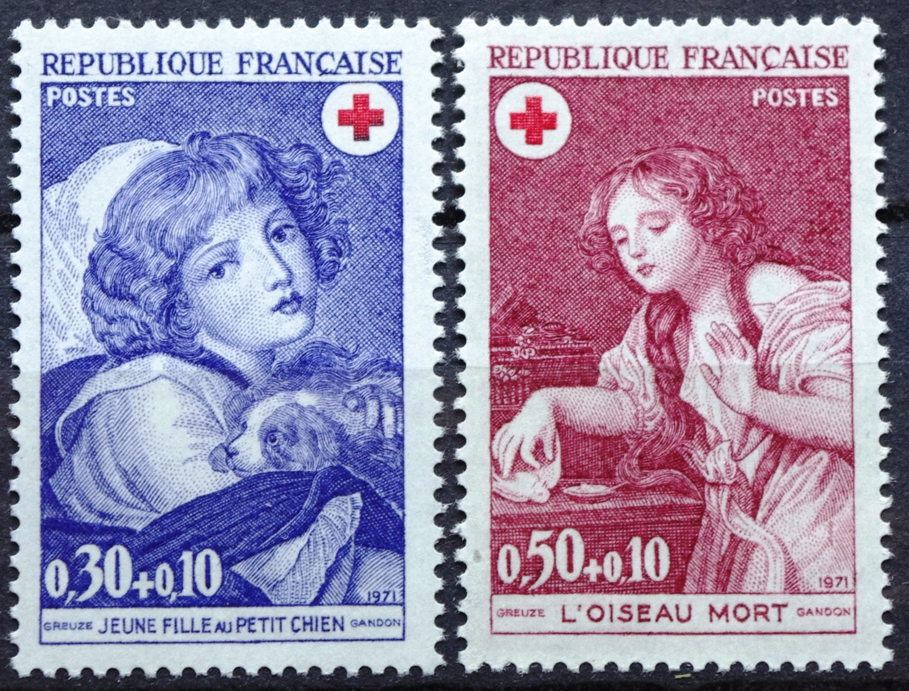 pašto ženklai, Prancūzija