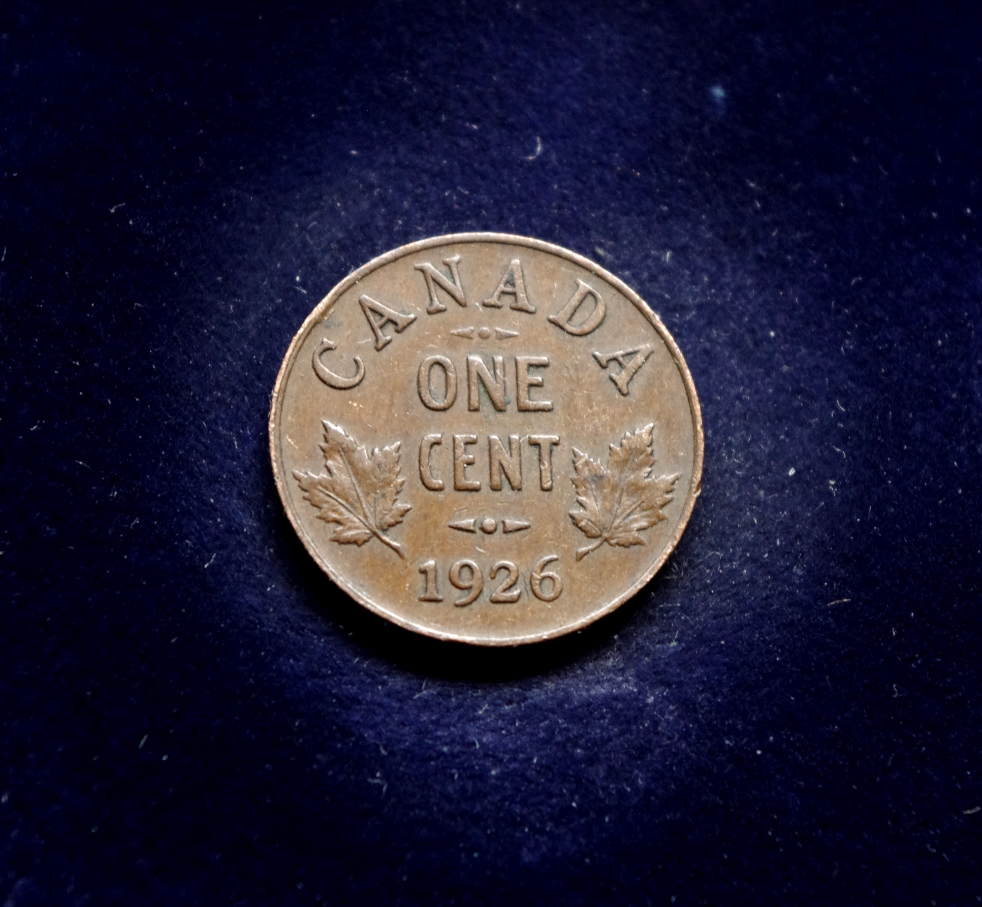 moneta, 1 centas, Kanada
