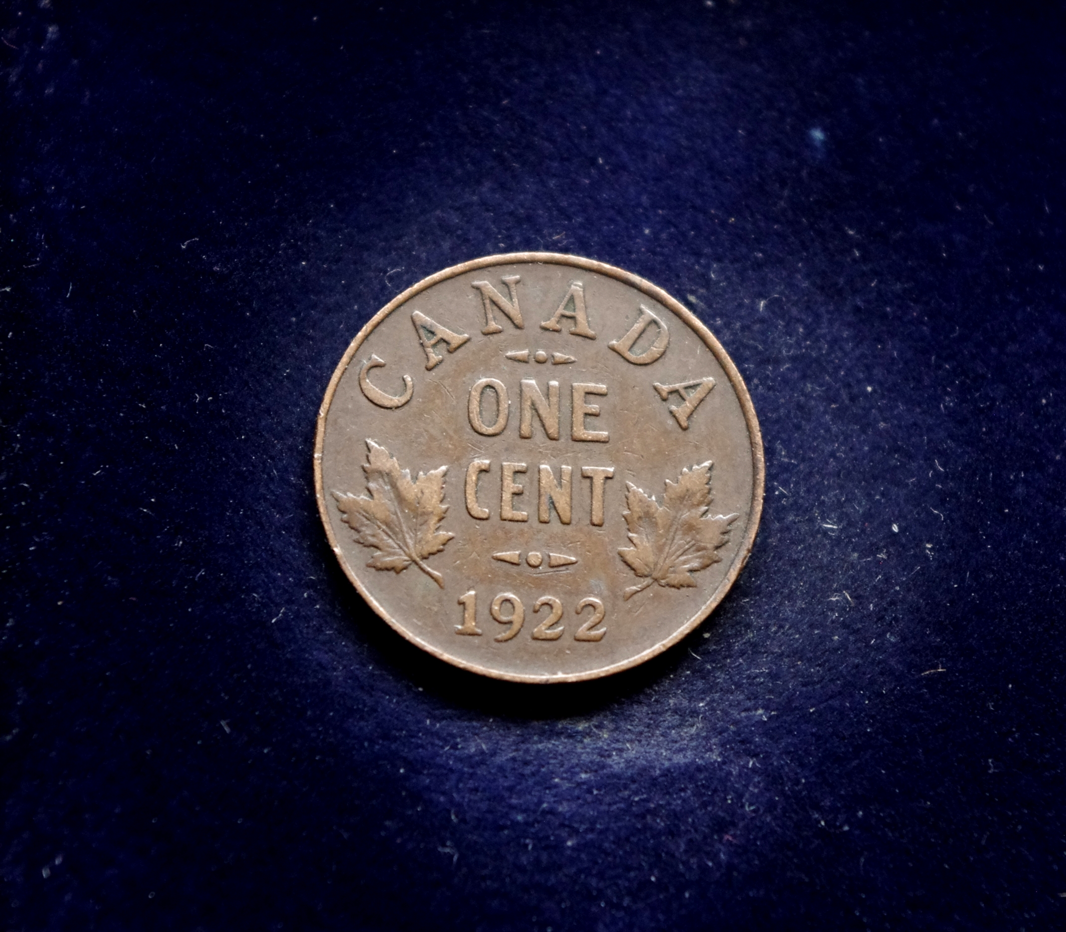 moneta, 1 centas, Kanada