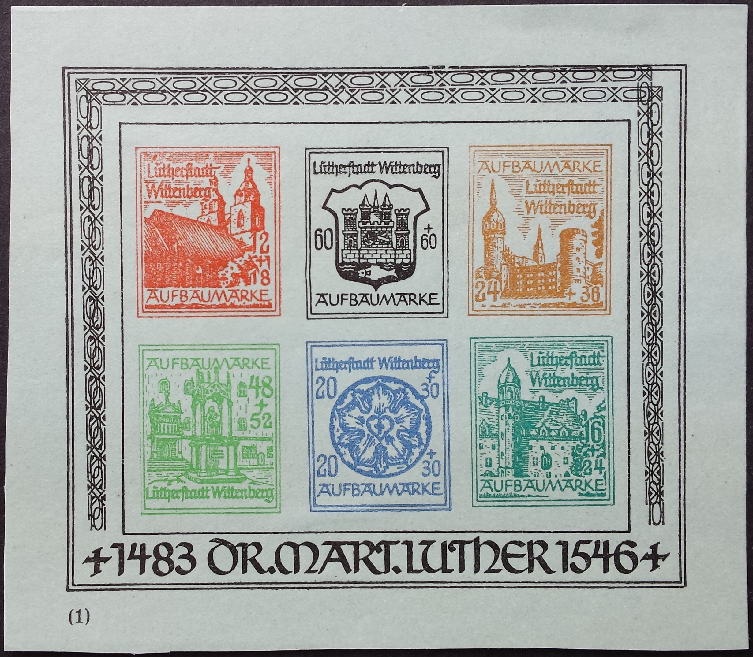 Vokietija, Vitenbergas-Liuterštatas, blokas Nr. II MNG (*)