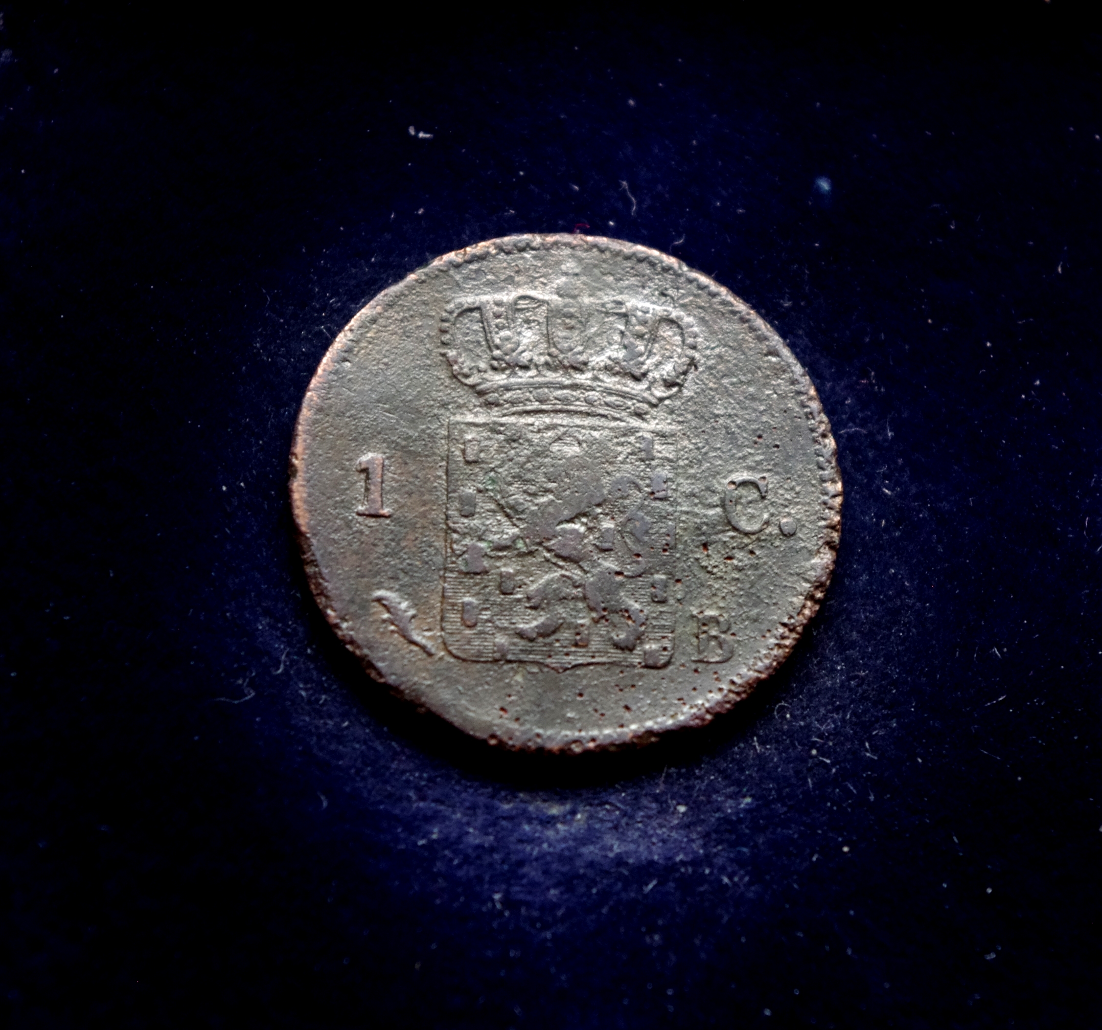 Nyderlandų 1 cento moneta