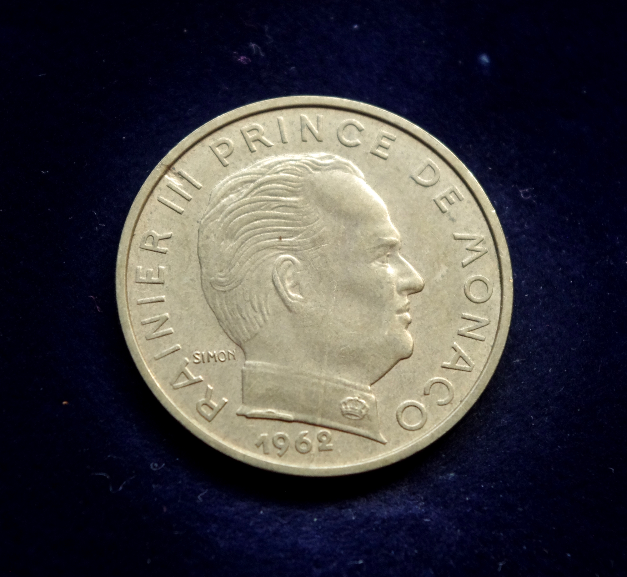 Monako 20 santimų moneta