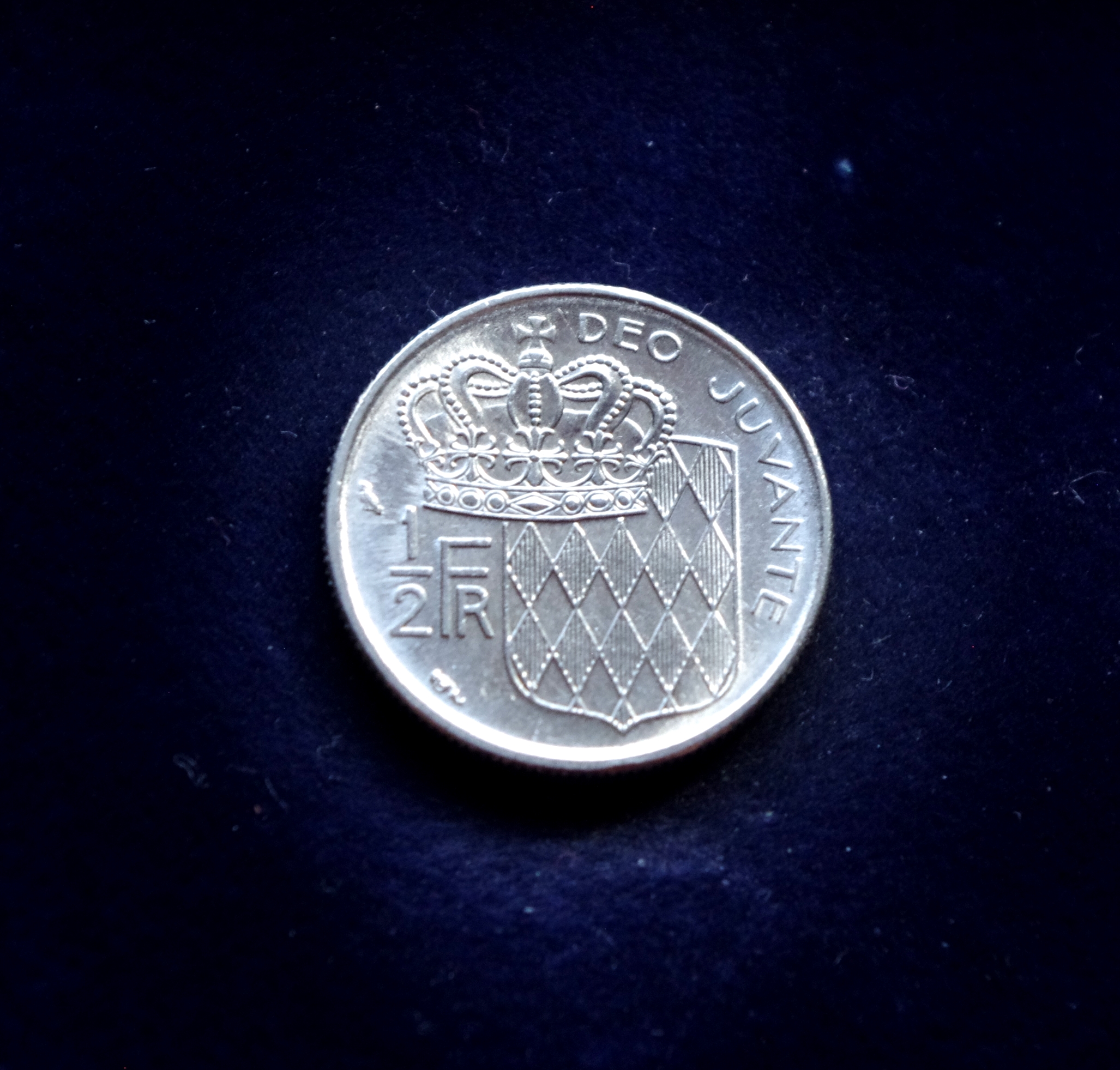 Monako 1/2 franko moneta