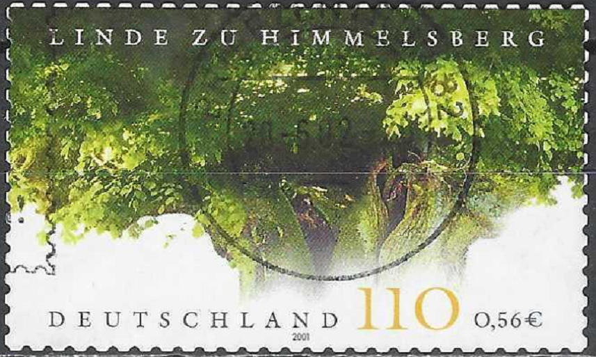 pašto ženklas, Vokietija. Vokietijos gamtos paminklai