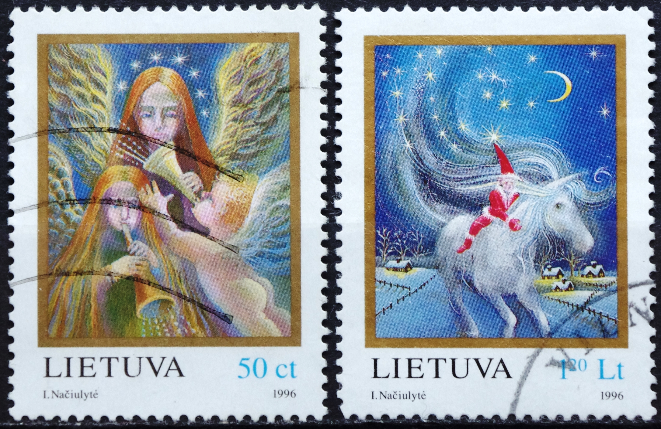 Pašto ženklai, Lietuva, Kalėdos