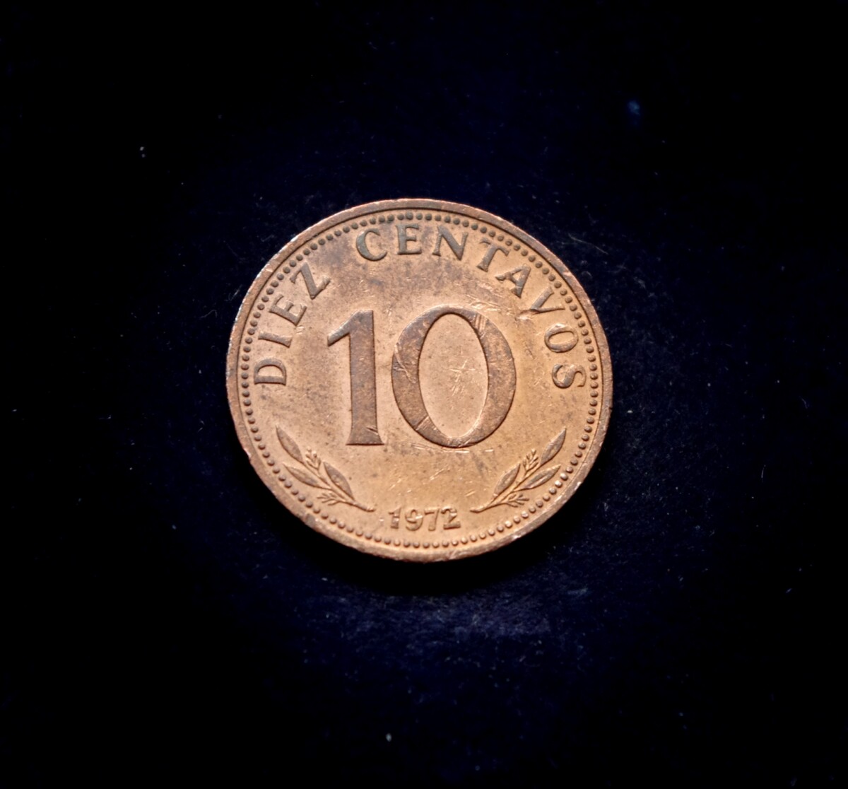 moneta, 10 sentavų, Bolivija