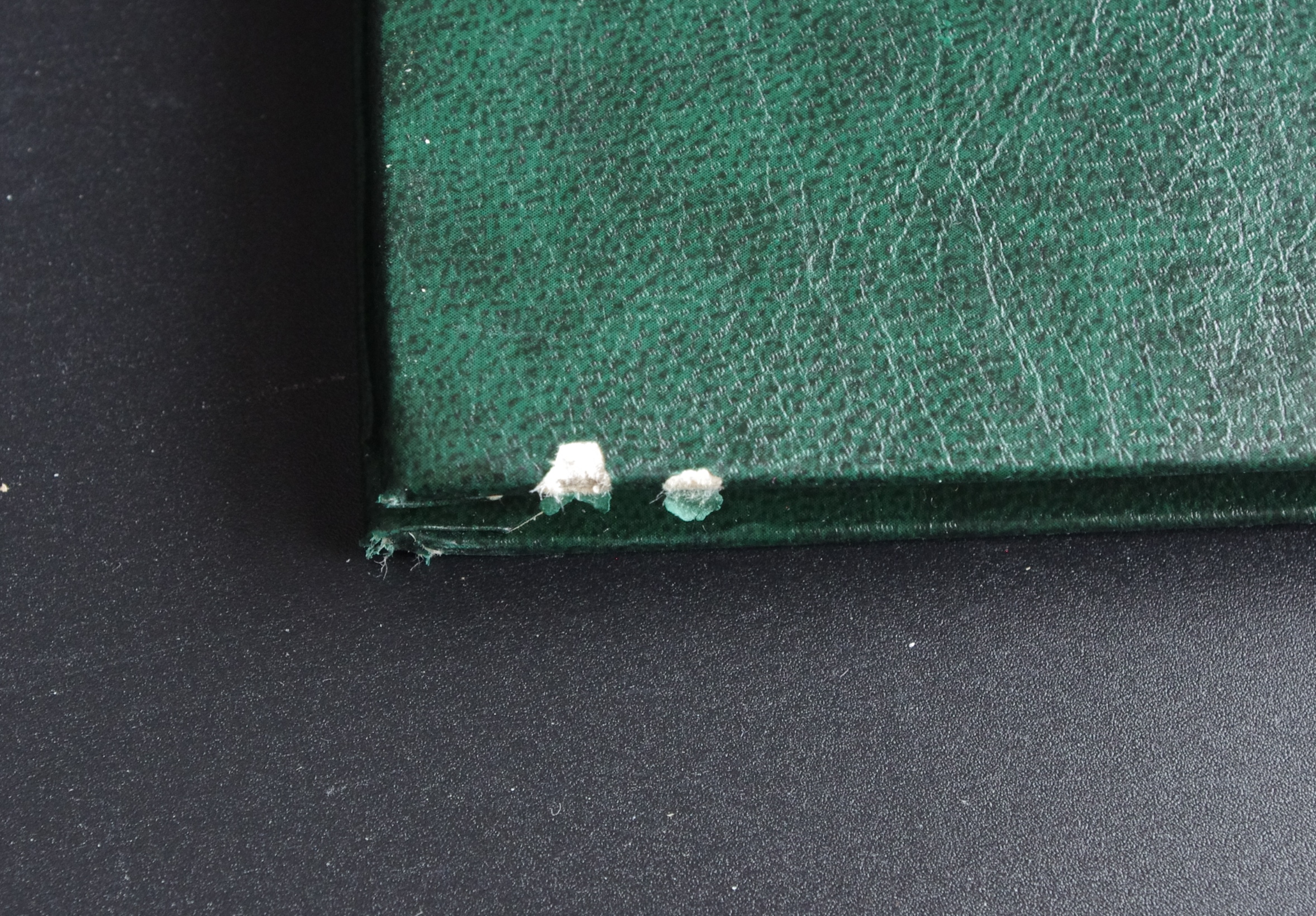 IMGP4328 Naudotas, žalios spalvos albumas pašto ženklams