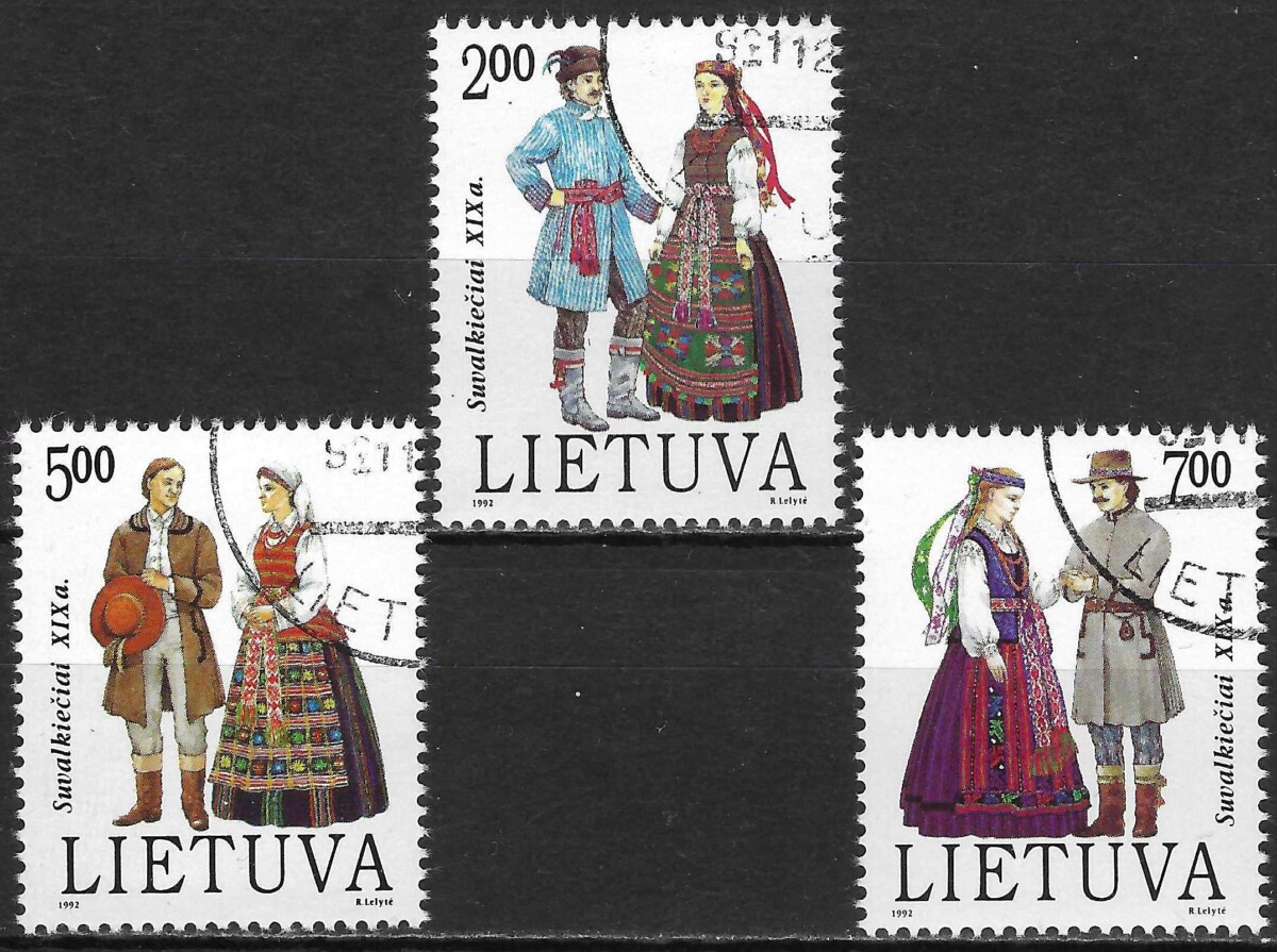 Pašto ženklai, Lietuva, suvalkiečiai