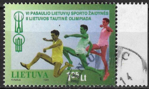 Pašto ženklai, Lietuva, VI Pasaulio lietuvių sporto žaidynės. II Lietuvos tautinė olimpiada