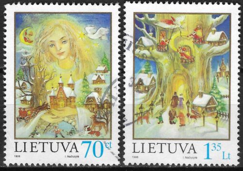 Pašto ženklai, Lietuva, Šv. Kalėdos ir Naujieji metai