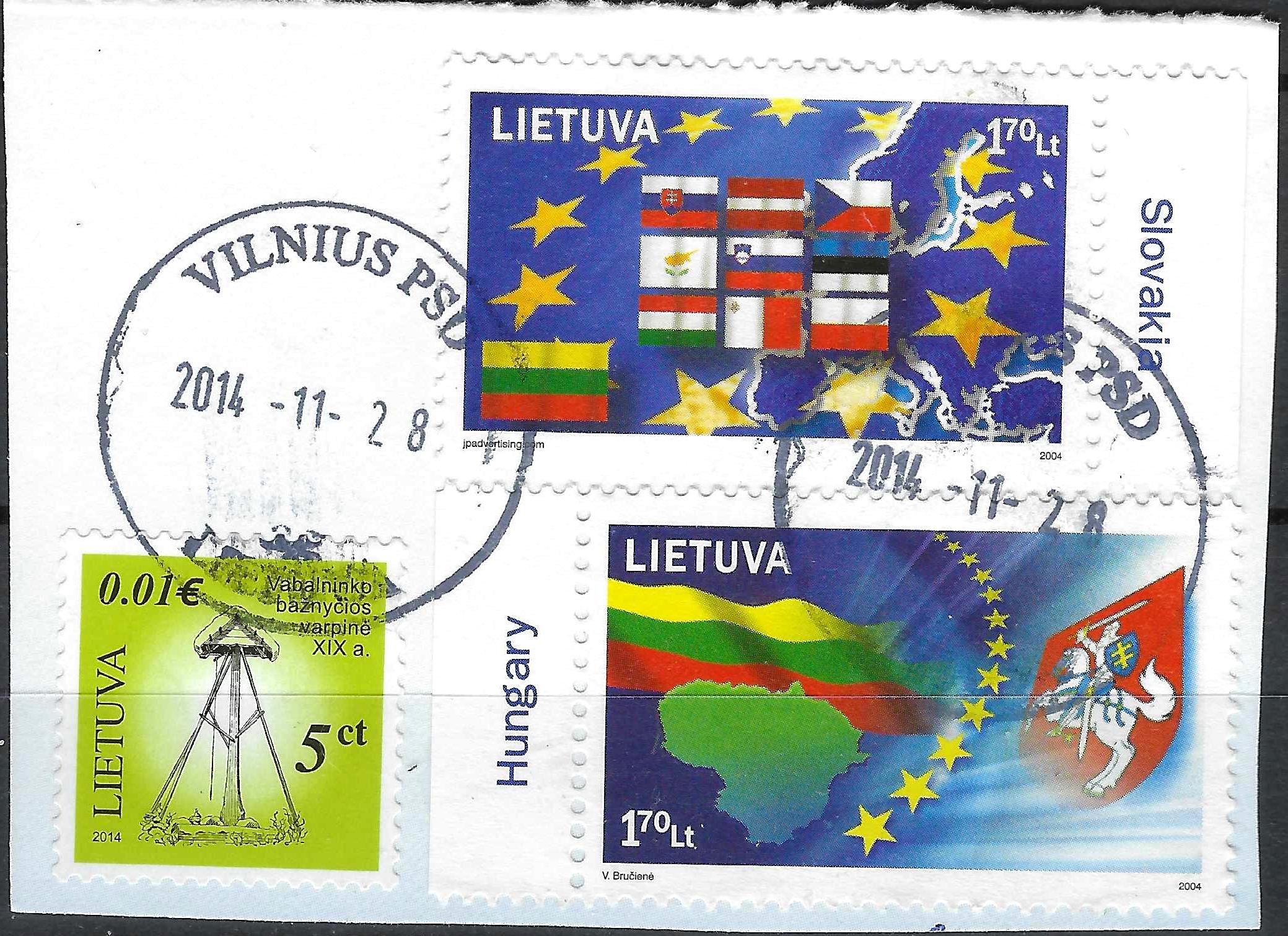 Pašto ženklai, Lietuva, Suvienyta Europa
