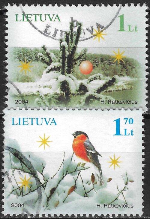 Pašto ženklai, Lietuva, Šv. Kalėdos ir Naujieji Metai