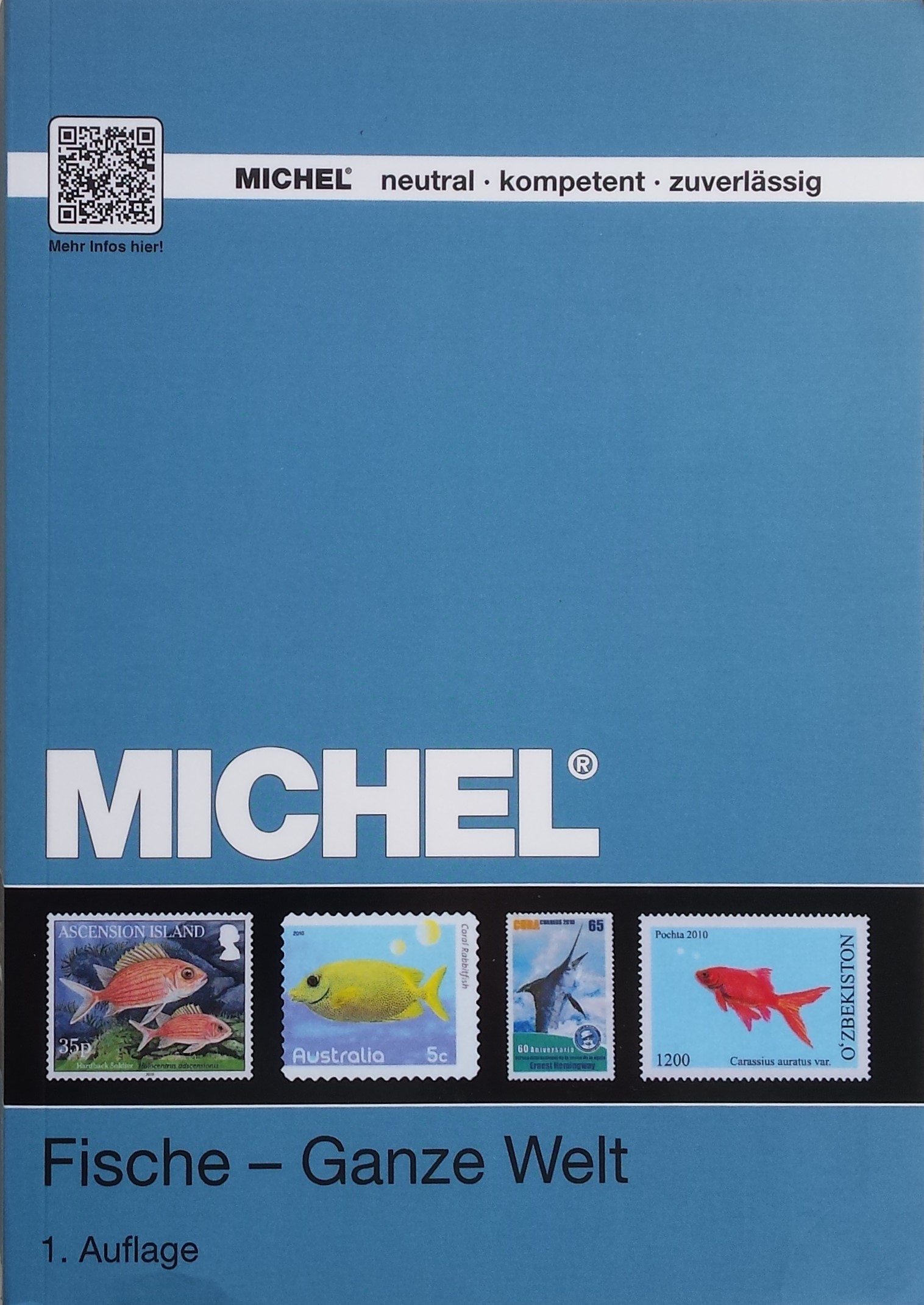 Teminis pašto ženklų katalogas MICHEL "Žuvys – visas pasaulis" (1 leidimas)