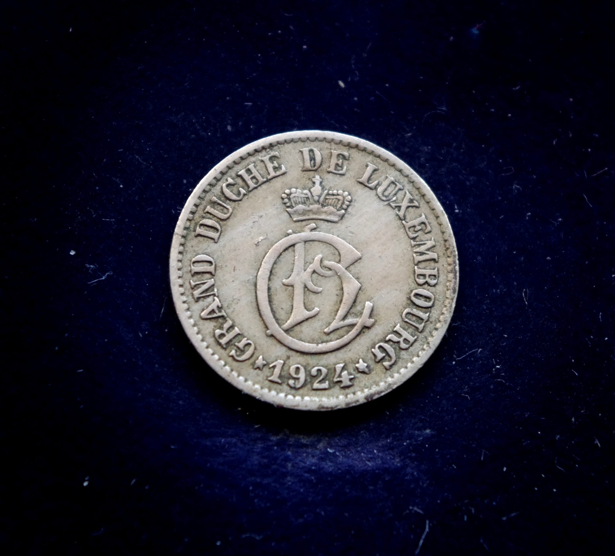 Liuksemburgo 5 santimų moneta