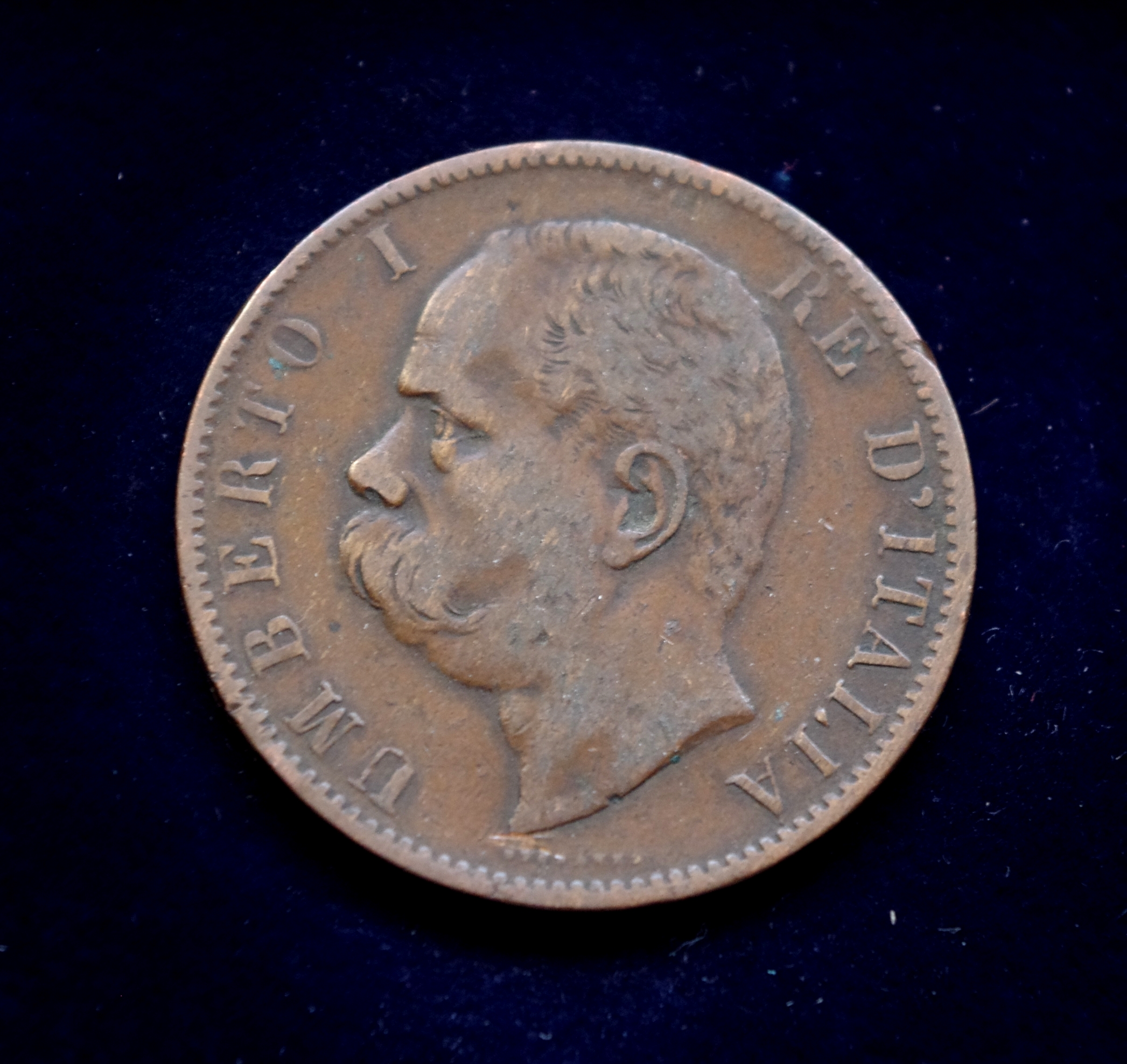 Italijos 10 čentezimų moneta