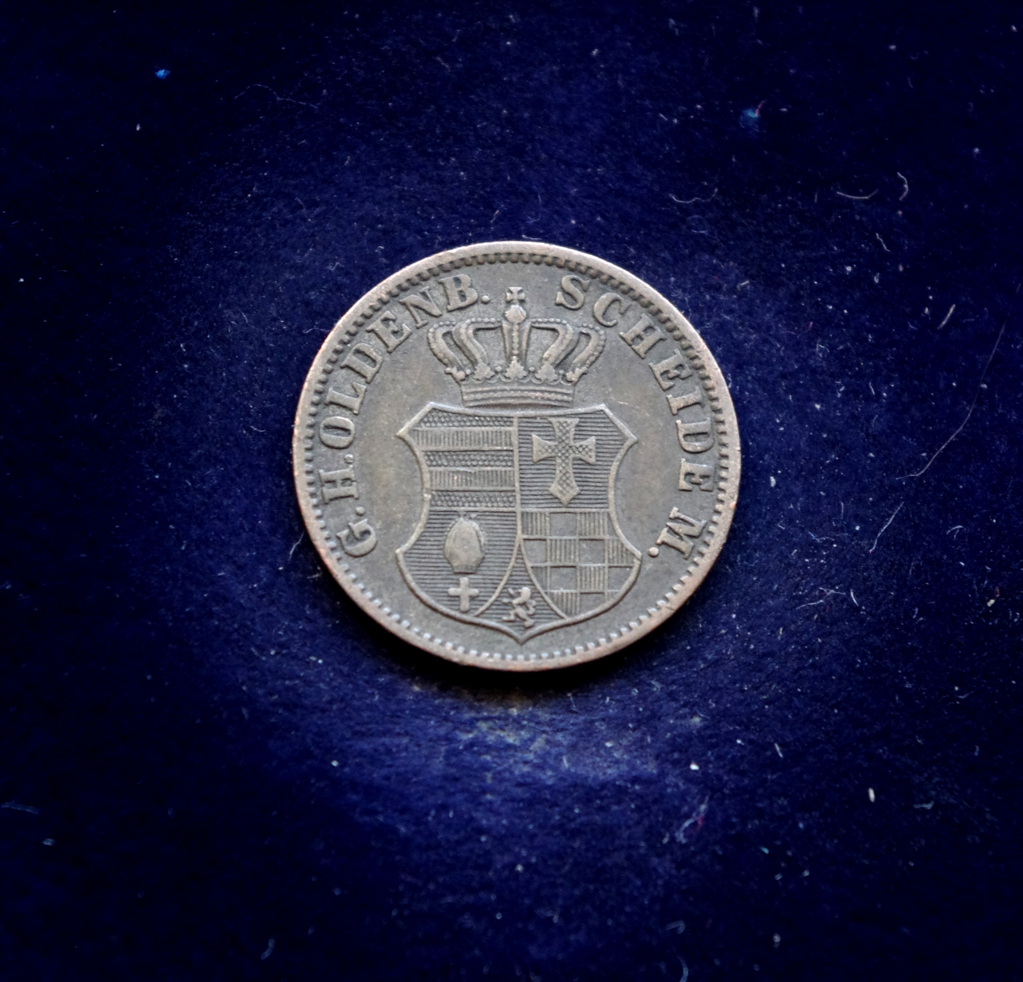 Oldenburgo 1 grošeno moneta