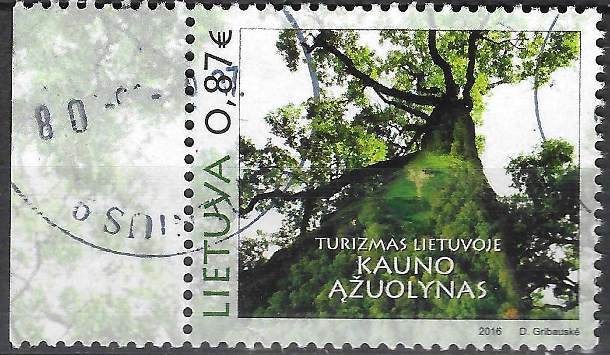 Pašto ženklai, Lietuva, Kauno ąžuolas