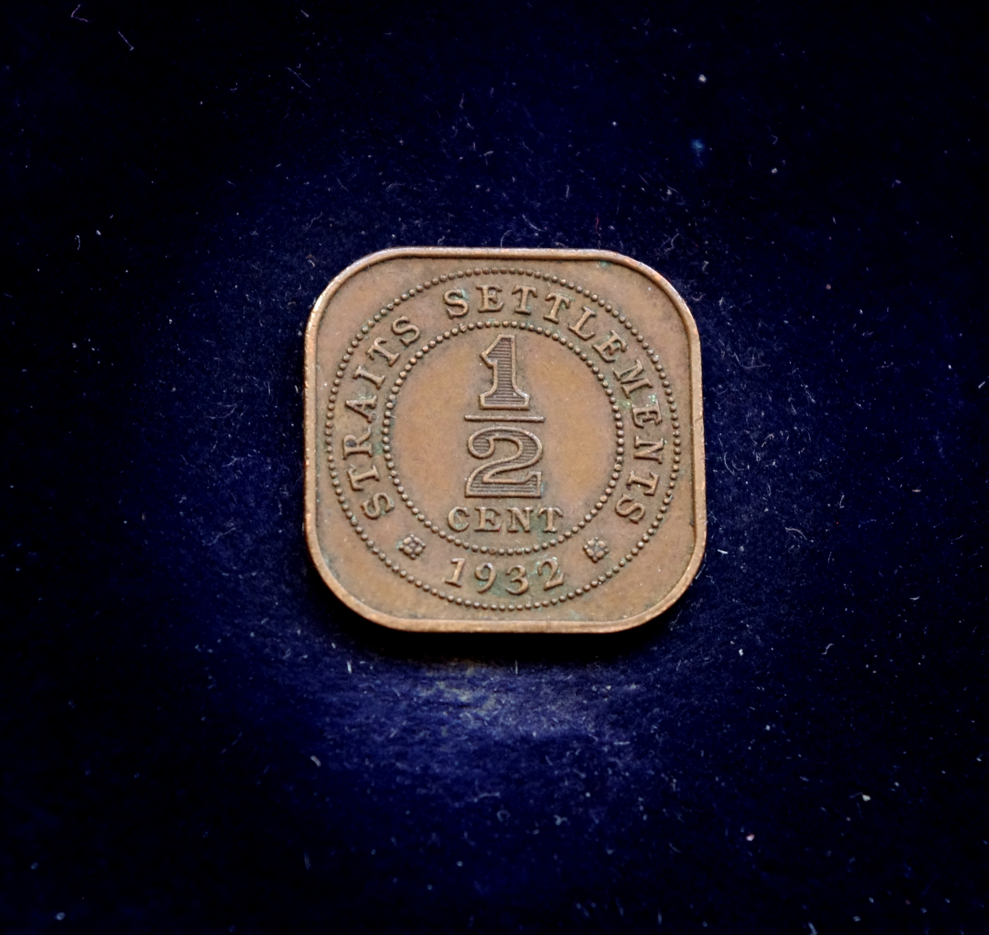 Sąsiaurio Gyvenvietės 1/2 cento moneta